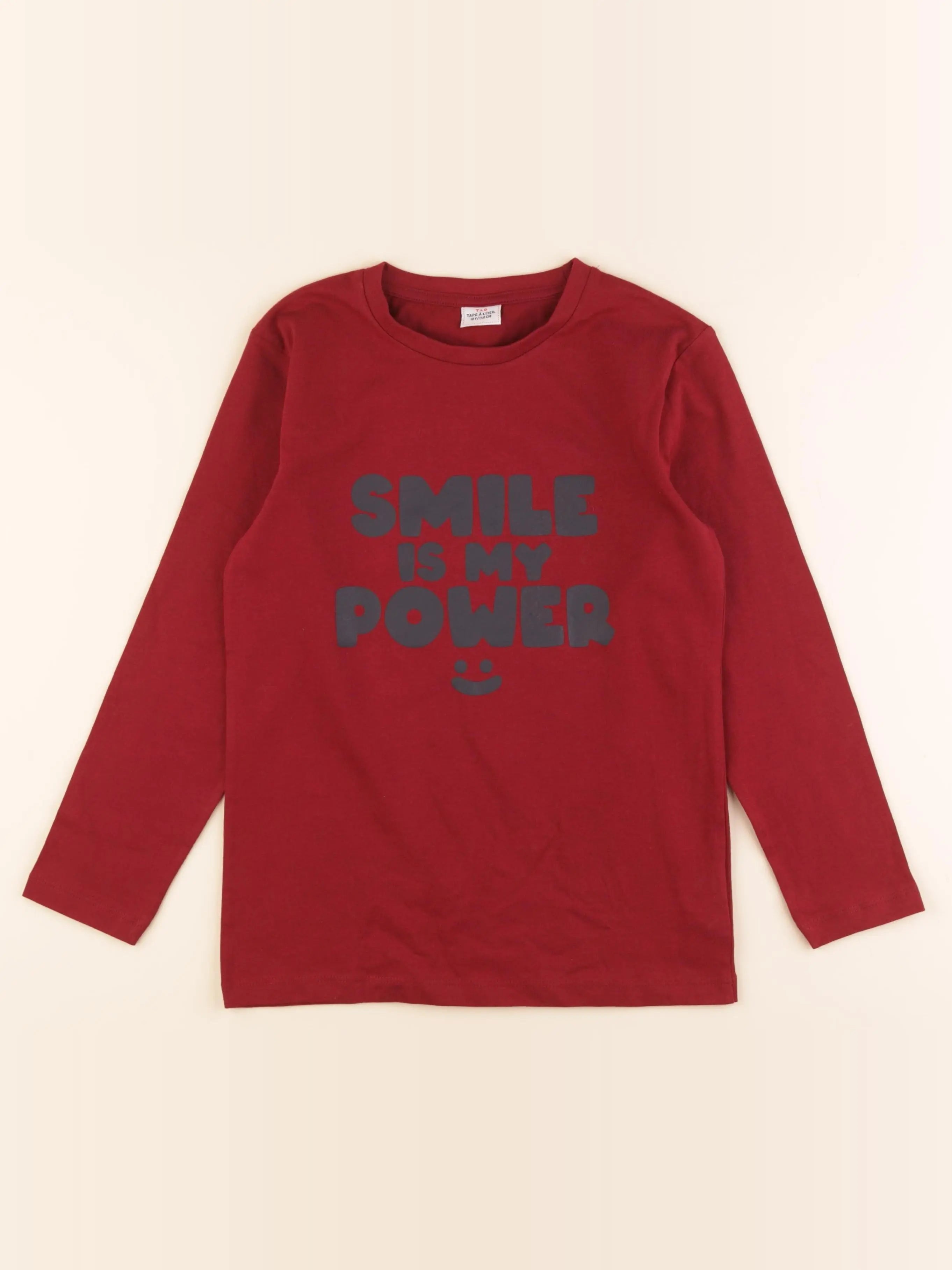 Tape à l'oeil - tee-shirt rouge - 10 ans