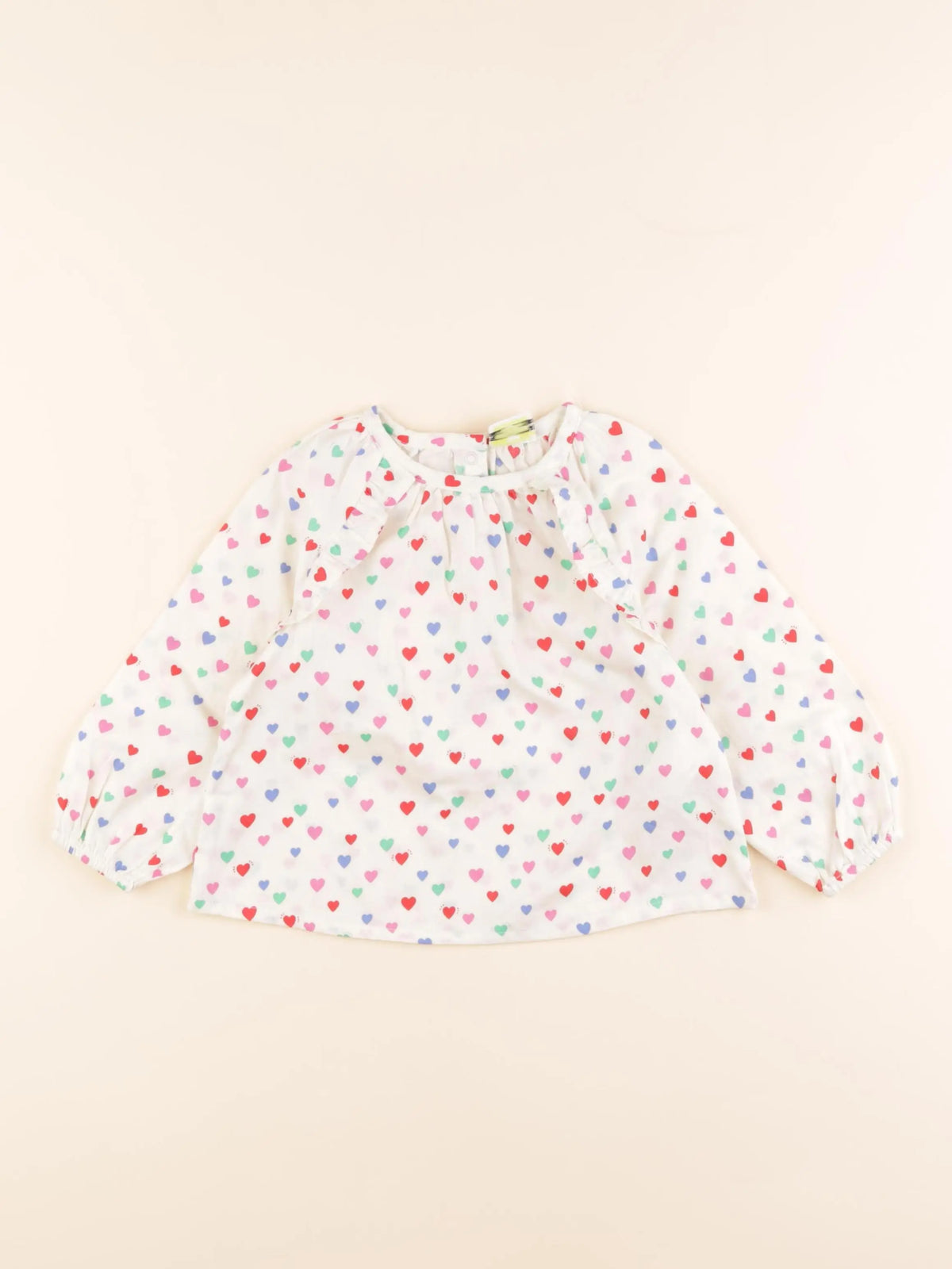 Tape à l'oeil - blouse blanc - 18 mois