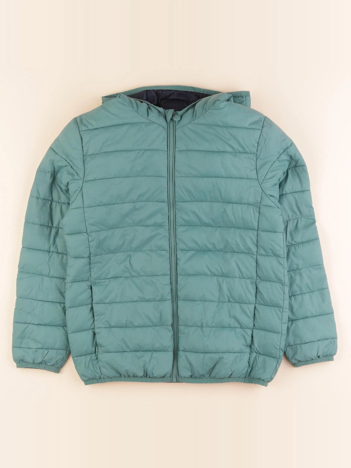 Vertbaudet - doudoune vert - 12 ans