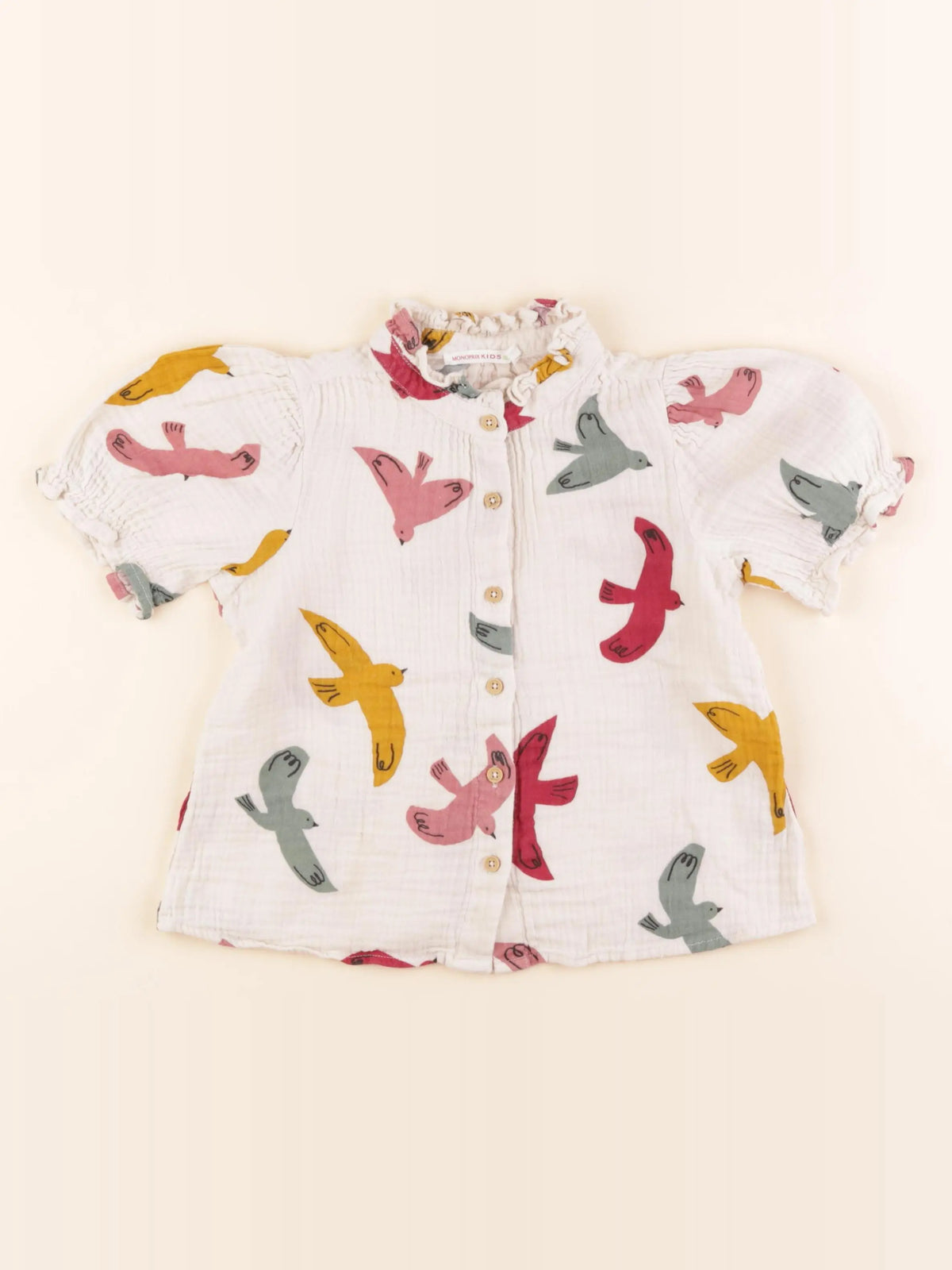 Monoprix - blouse multicolore - 5 ans