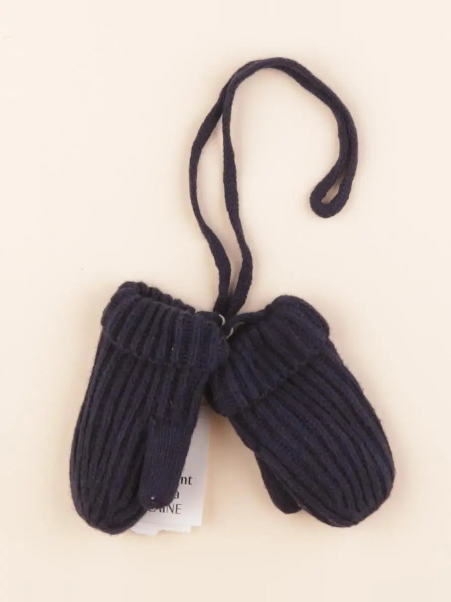 Boutchou - moufles bleu - 6/18 mois