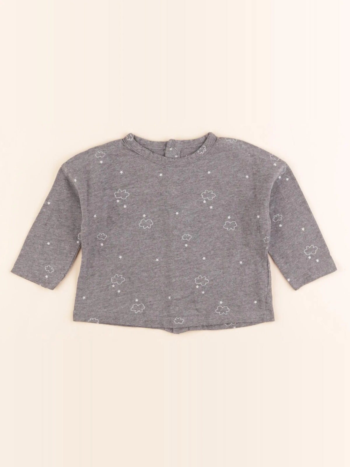 La Redoute - tee-shirt gris - 12 mois