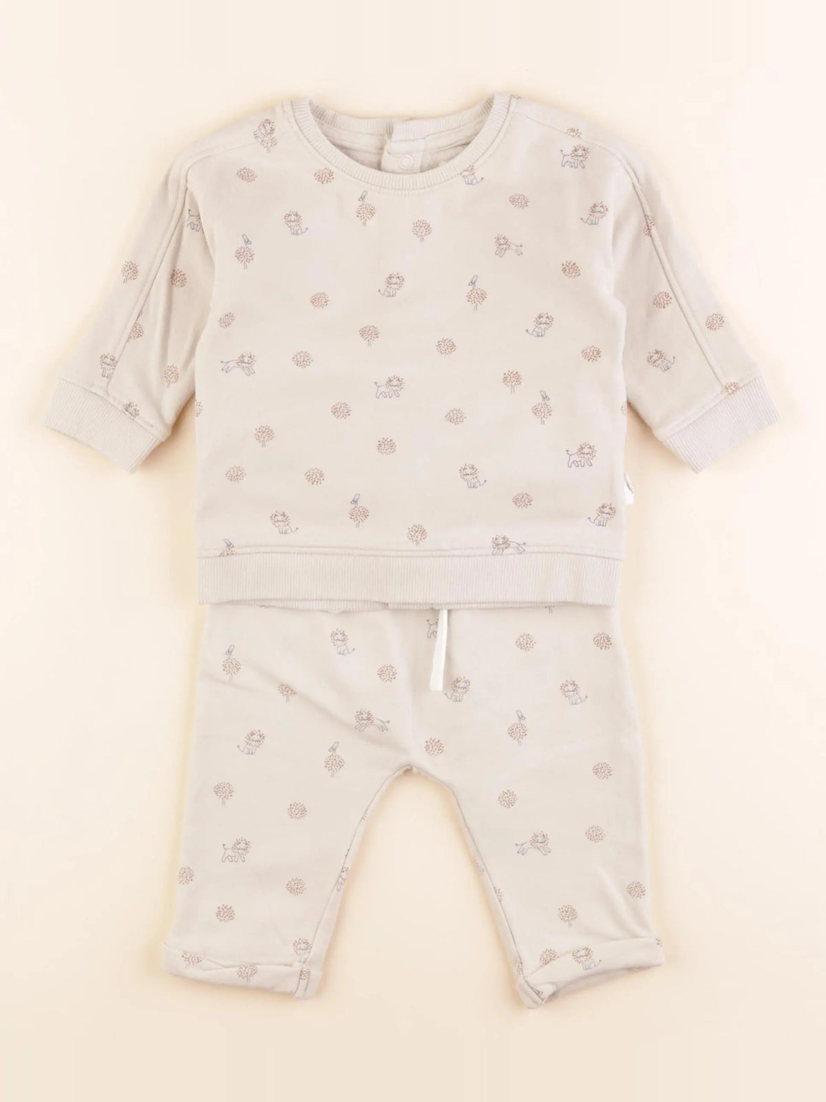 La Redoute - ensemble beige - 6 mois