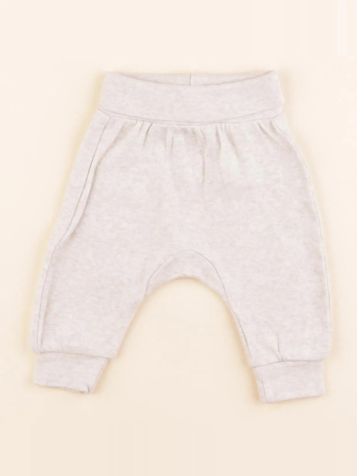 H&M - sarouel beige - 1/2 mois