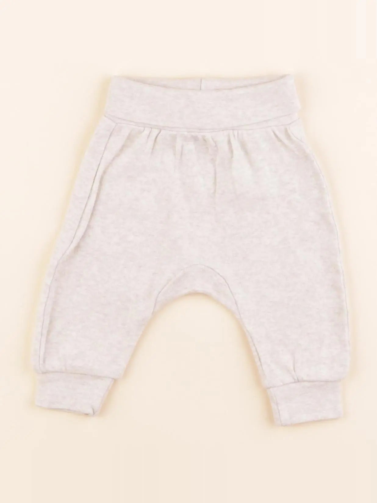 H&M - sarouel beige - 2/4 mois