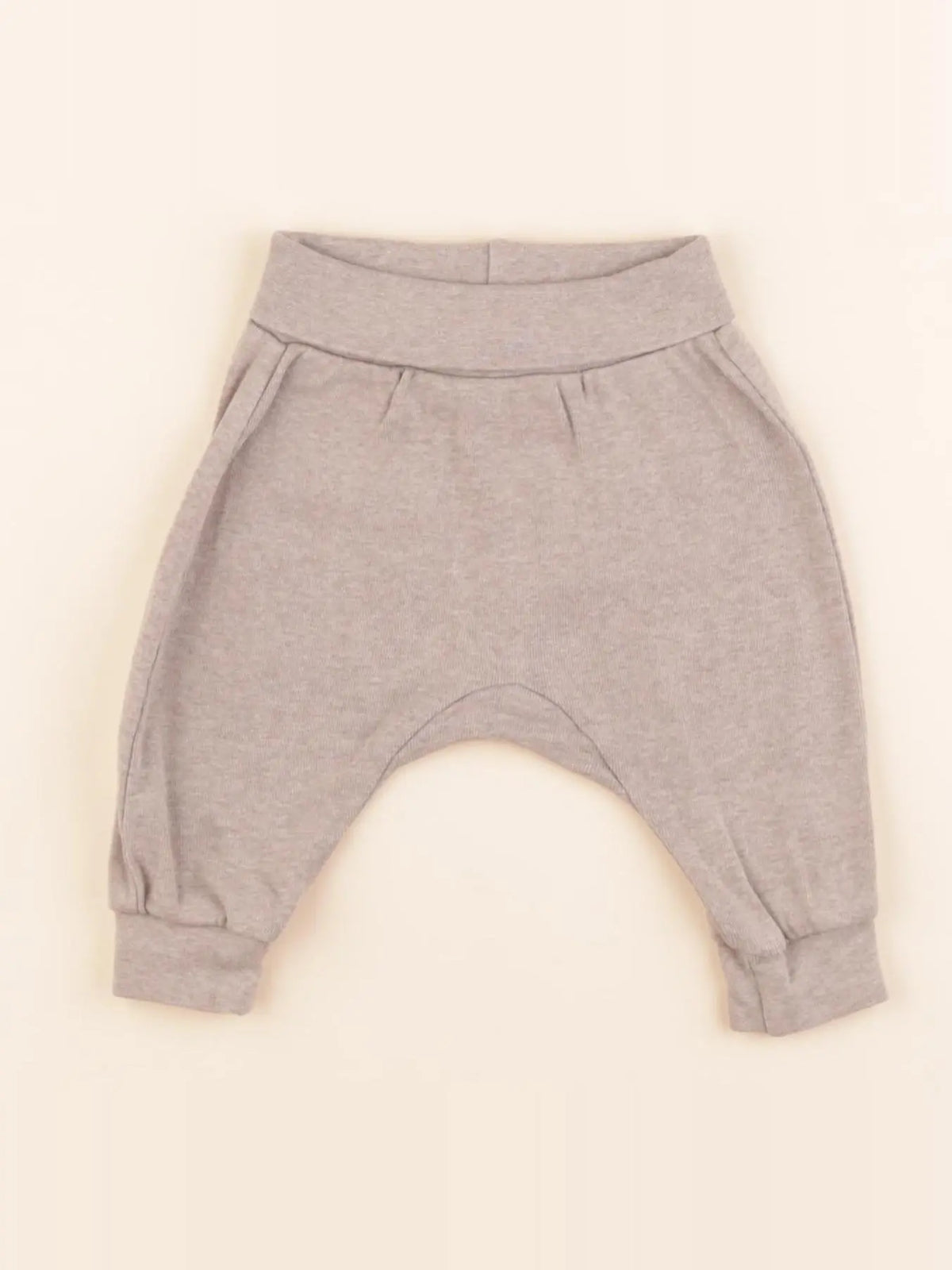 H&M - sarouel marron - 1/2 mois