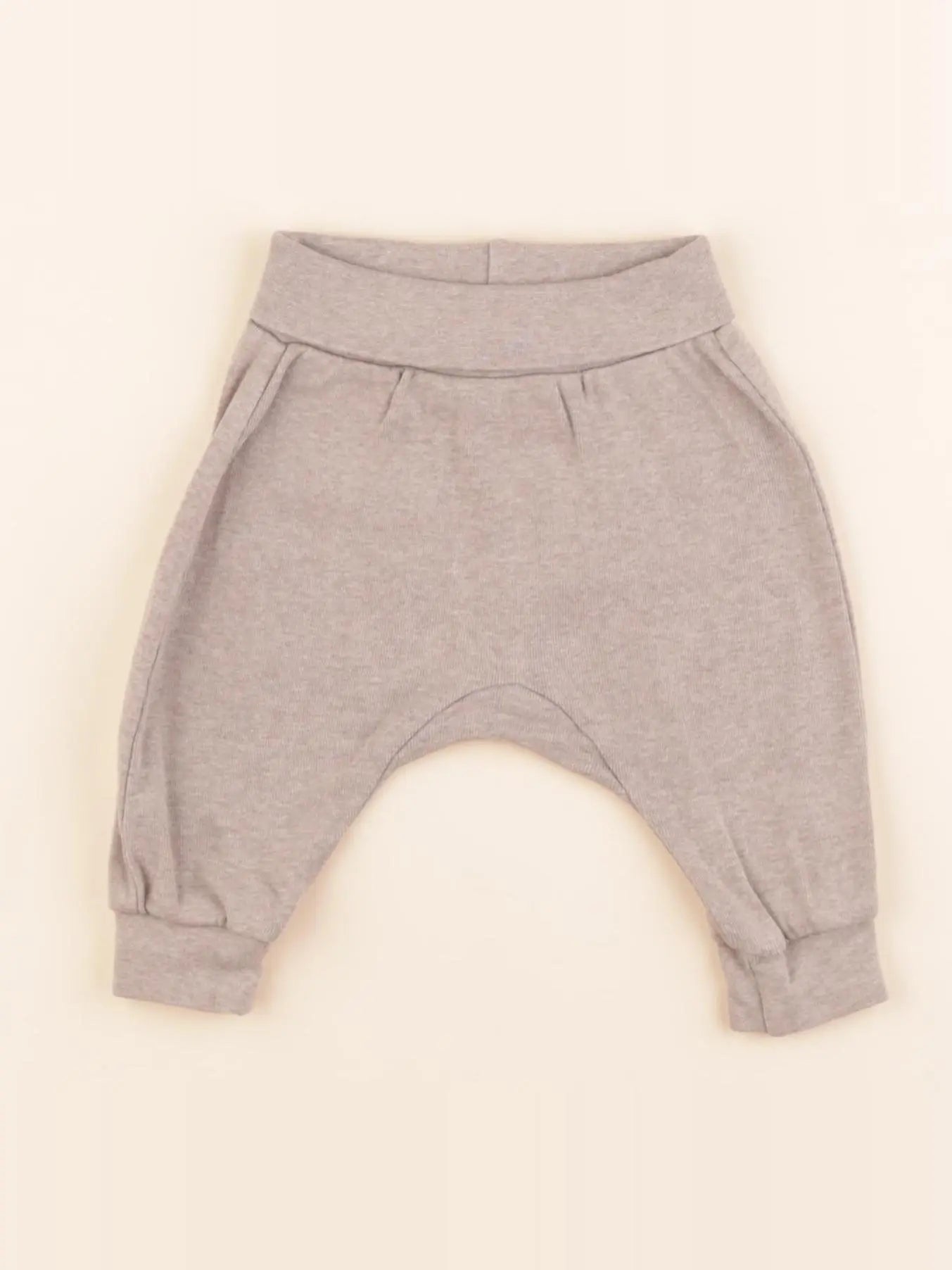 H&M - sarouel marron - 1/2 mois