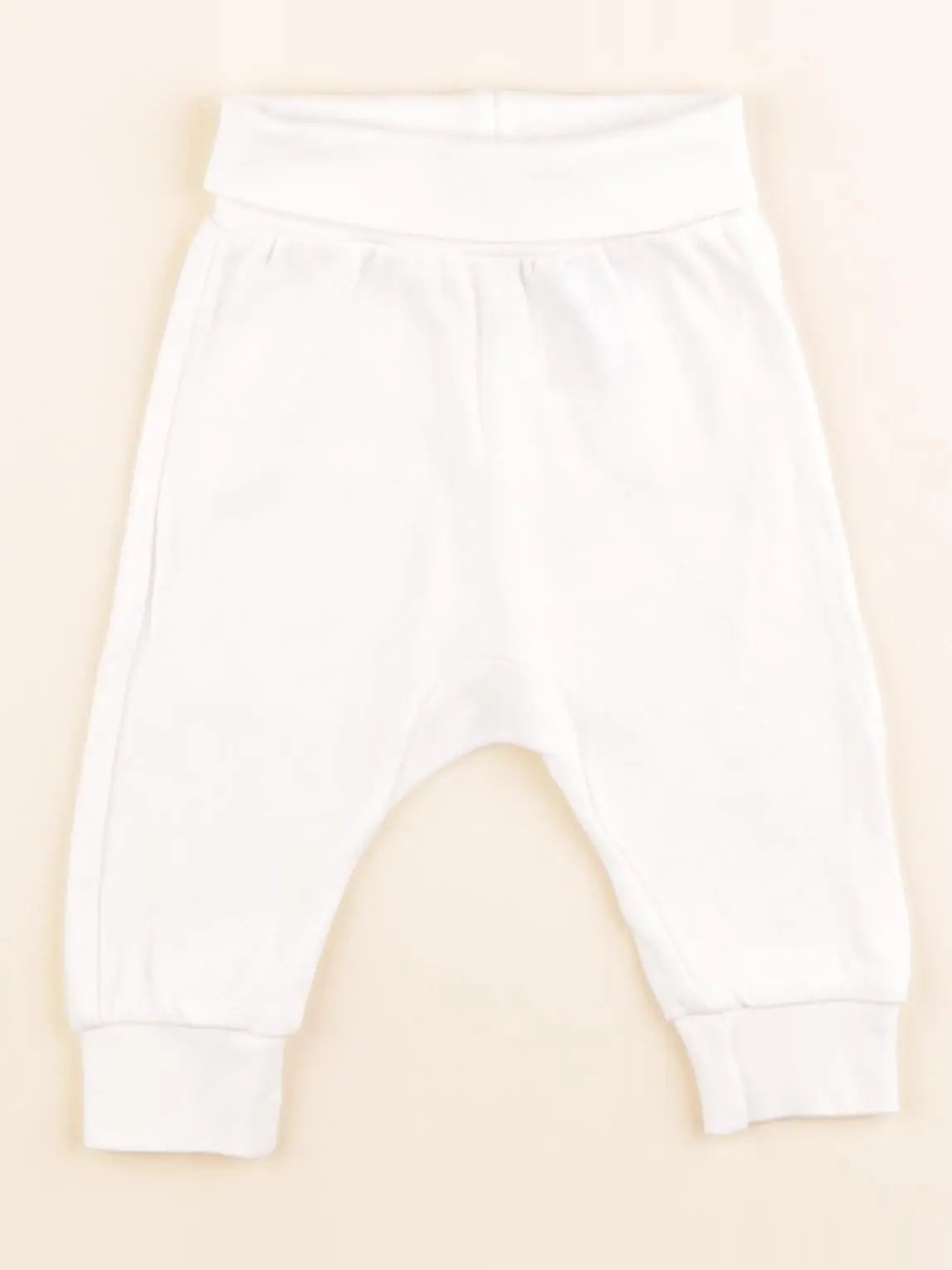 H&M - sarouel blanc - 2/4 mois