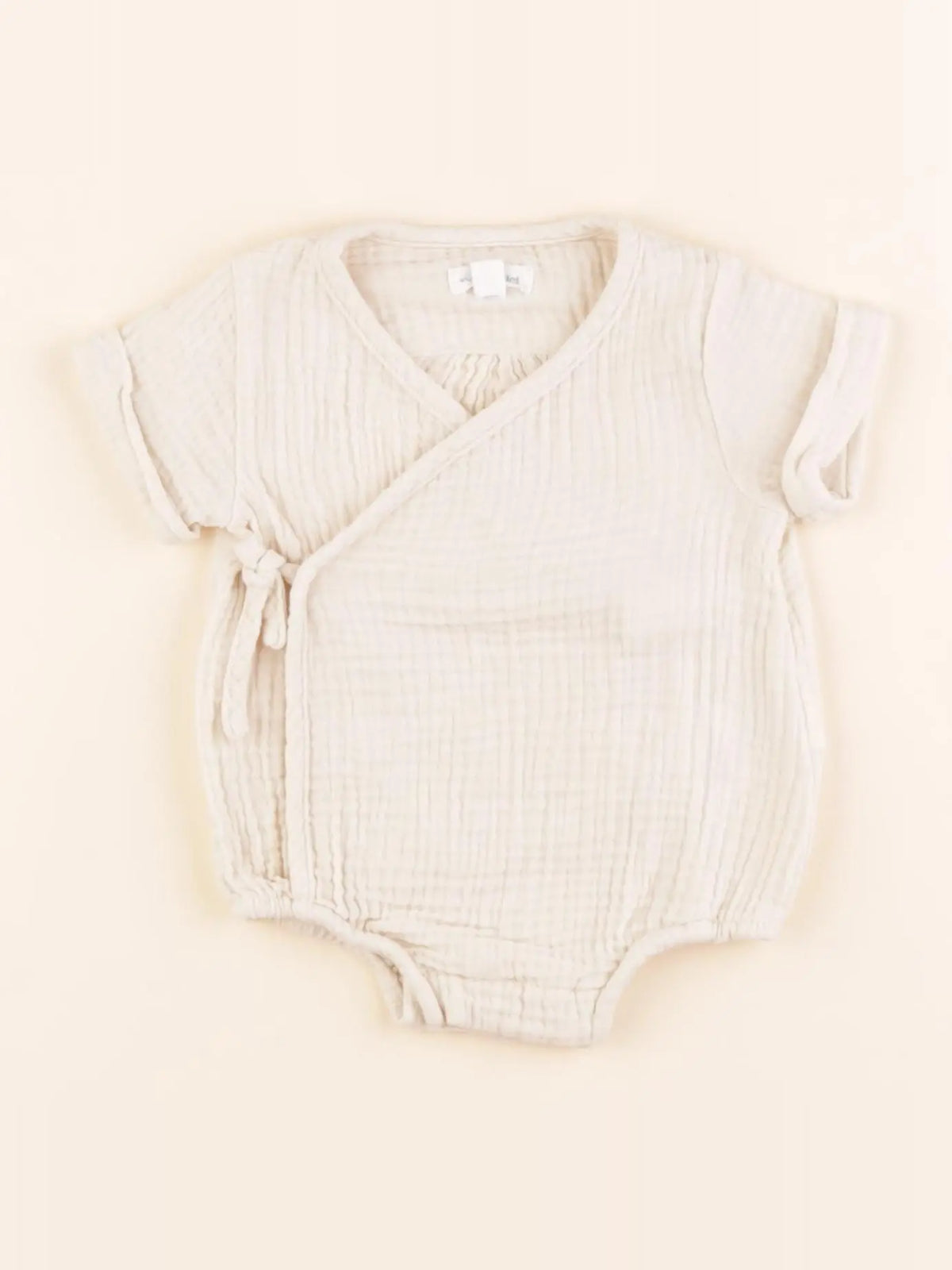 Vertbaudet - combinaison beige - 1 mois