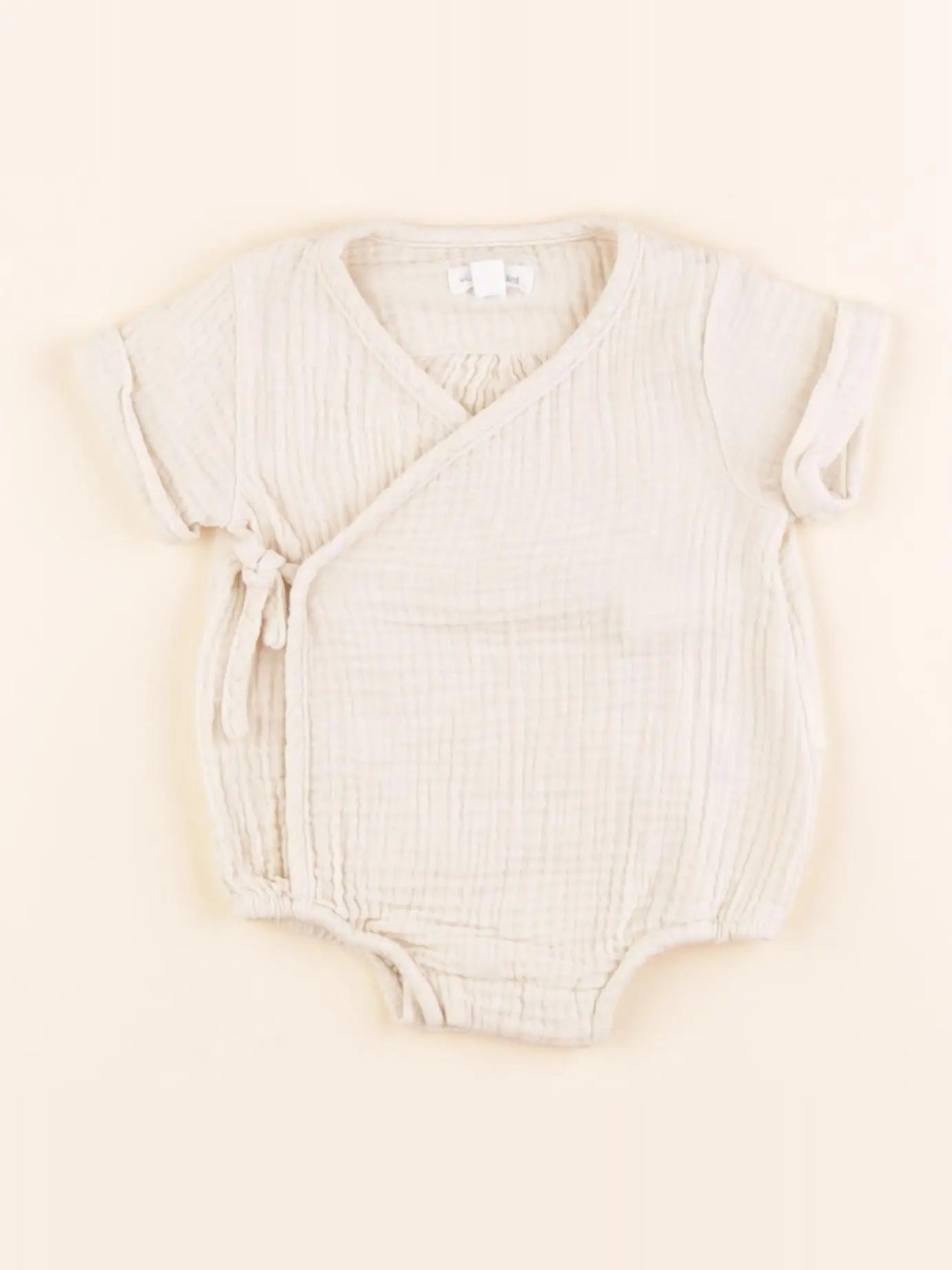 Vertbaudet - combinaison beige - 1 mois
