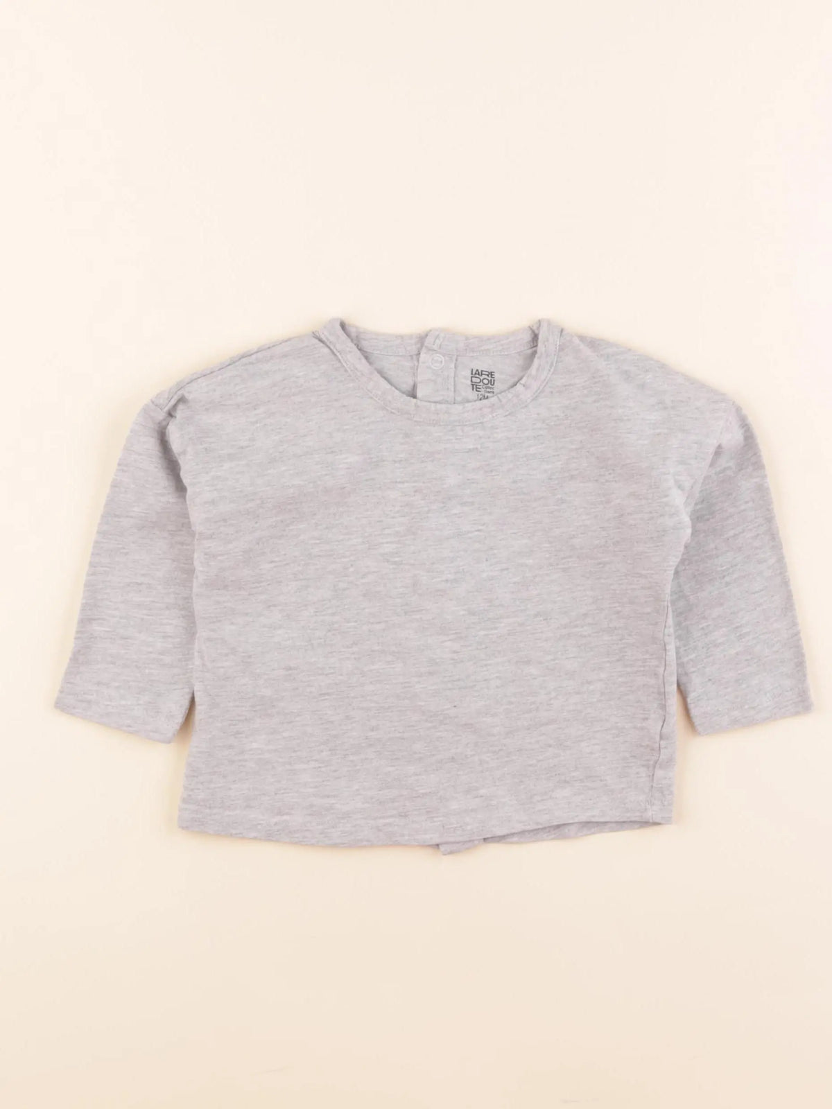 La Redoute - tee-shirt gris - 12 mois