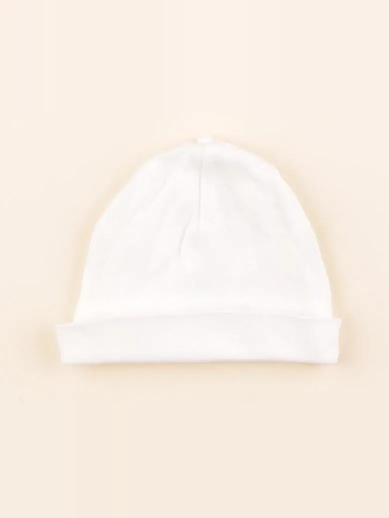H&M - bonnet de naissance blanc - 0/1 mois
