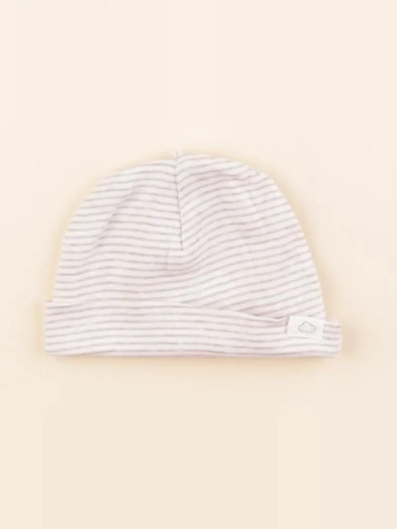 H&M - bonnet de naissance blanc, marron - 0/1 mois