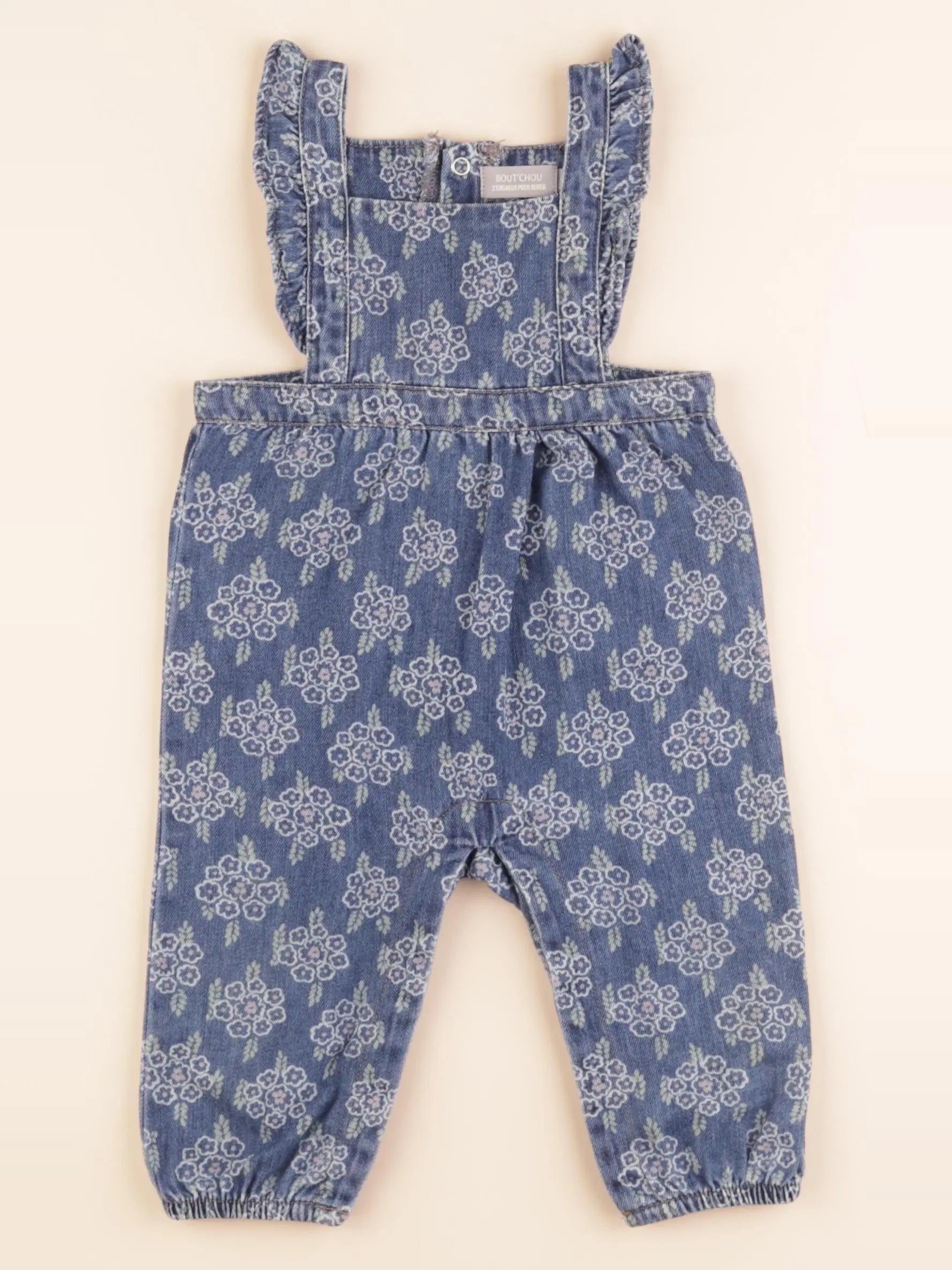 Boutchou - salopette bleu - 9 mois