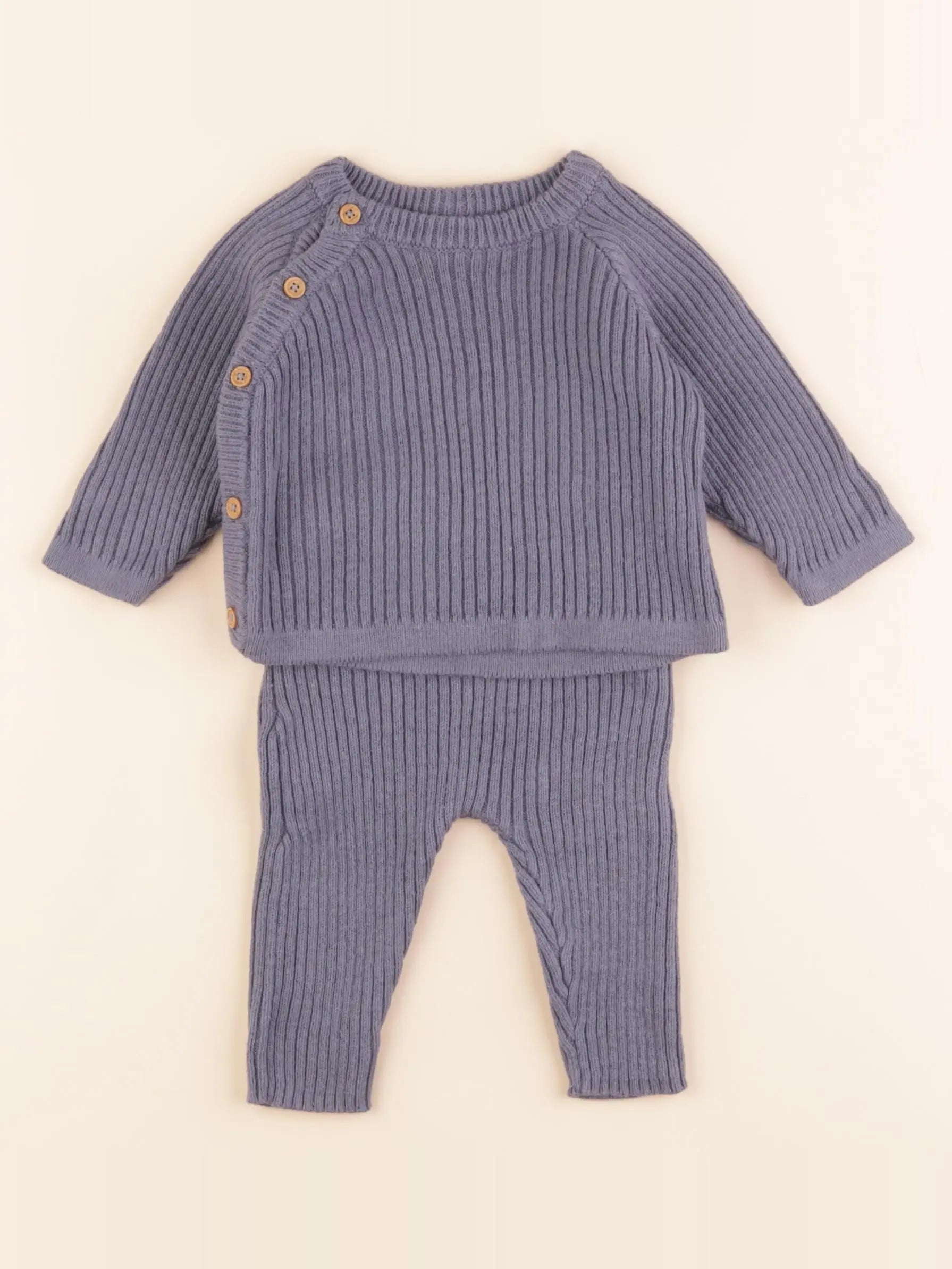Boutchou - ensemble bleu - 3 mois