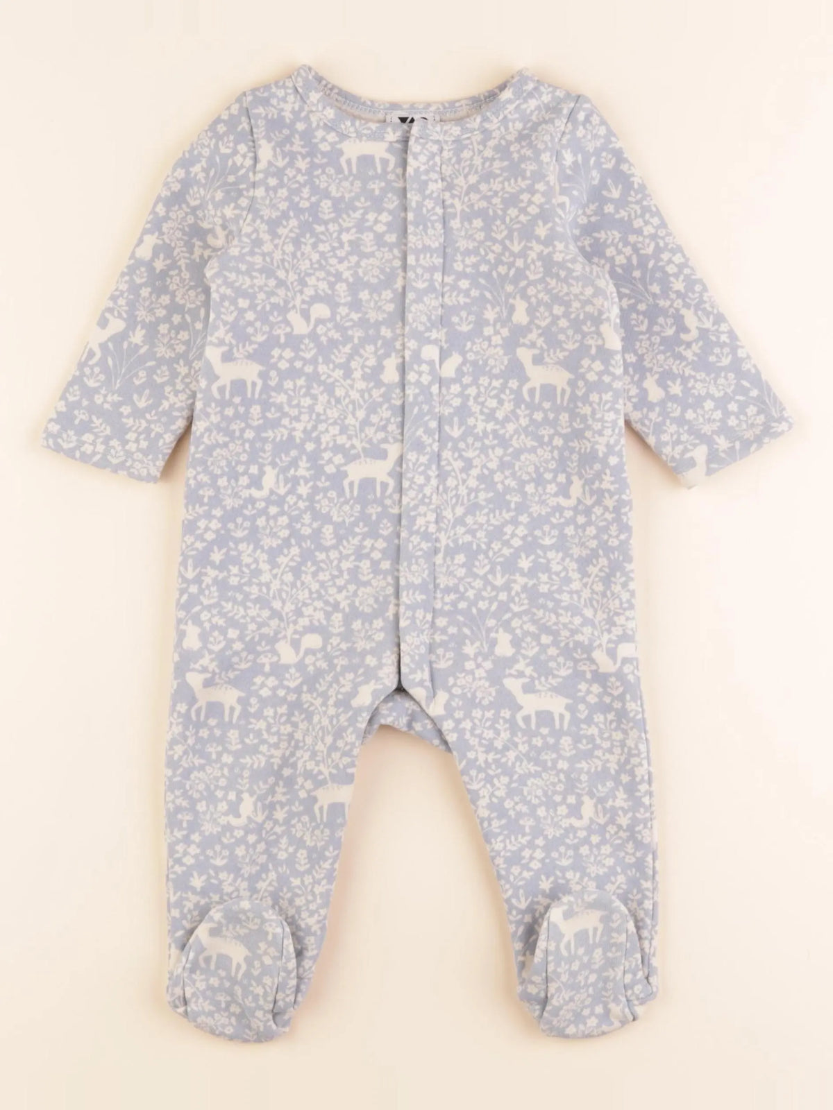 Tape à l'oeil - pyjama coton bleu - 6 mois