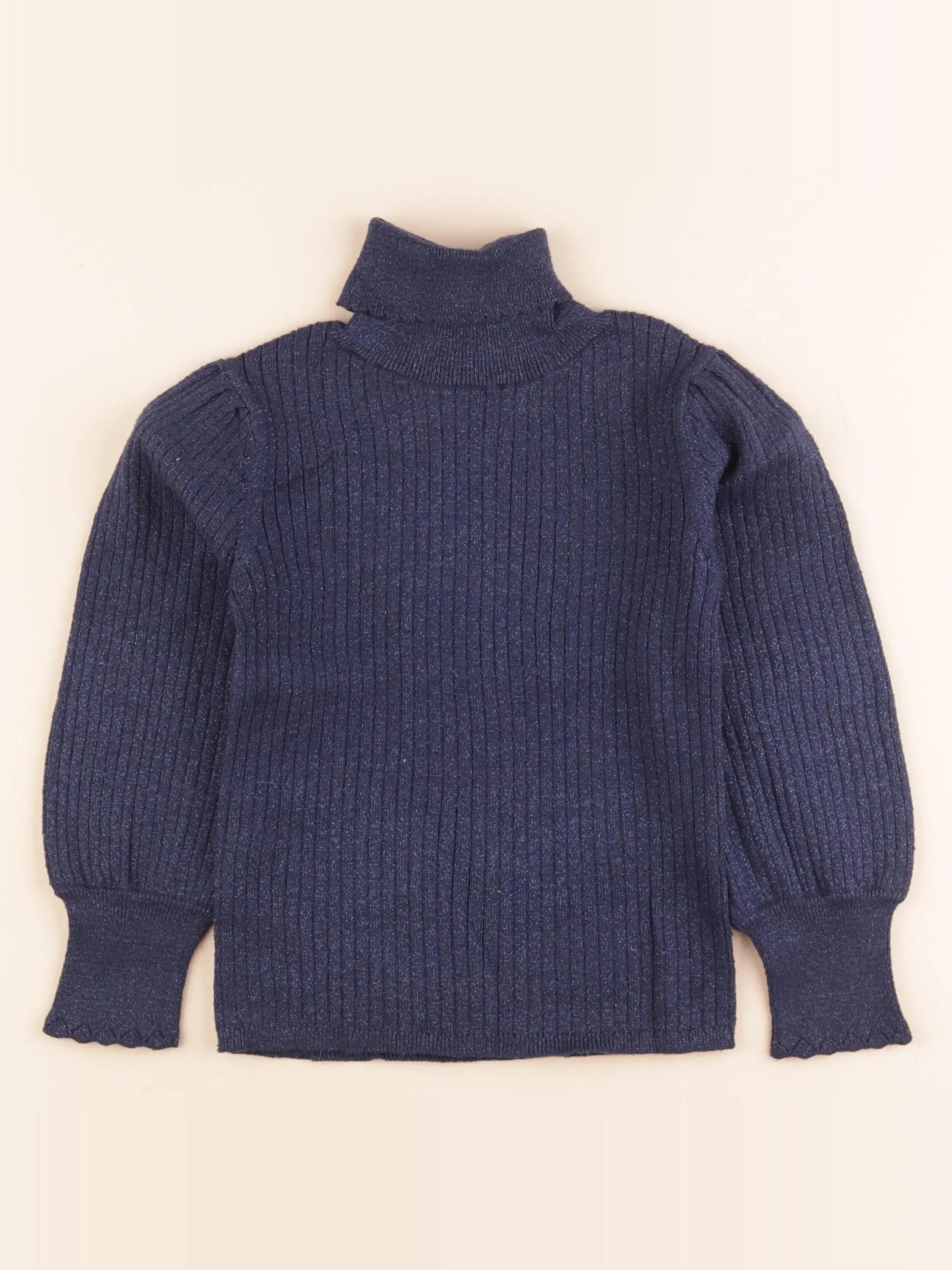 Tape à l'oeil - pull bleu, argent - 5 ans