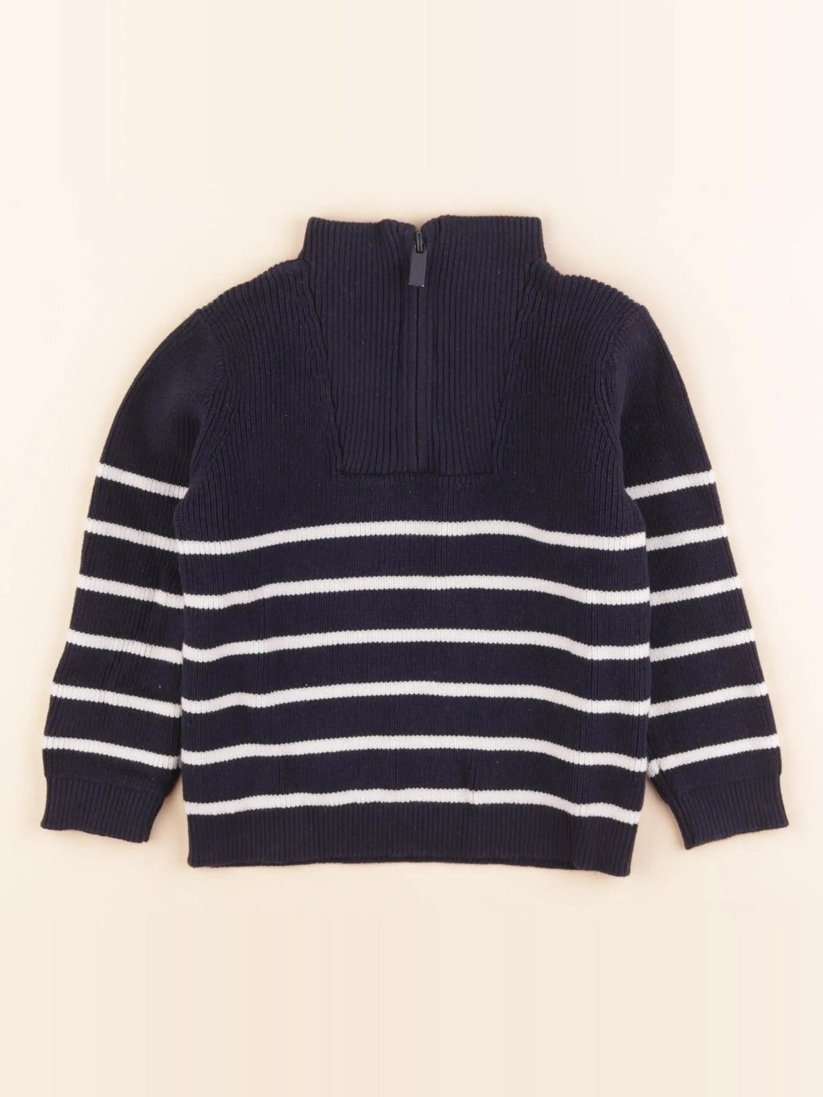 Vertbaudet - pull bleu - 4 ans