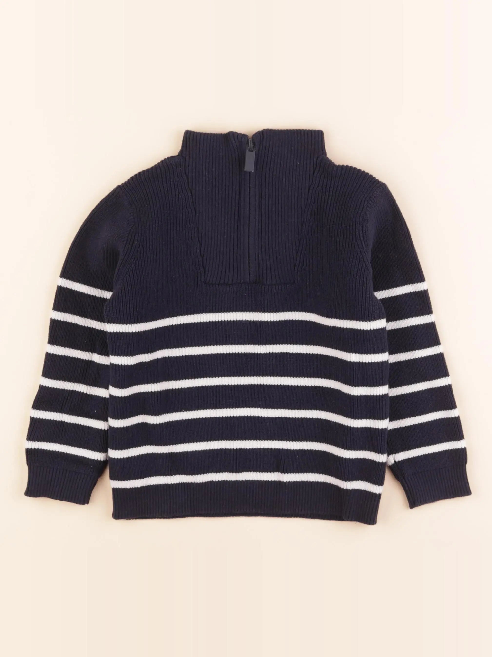 Vertbaudet - pull bleu - 4 ans