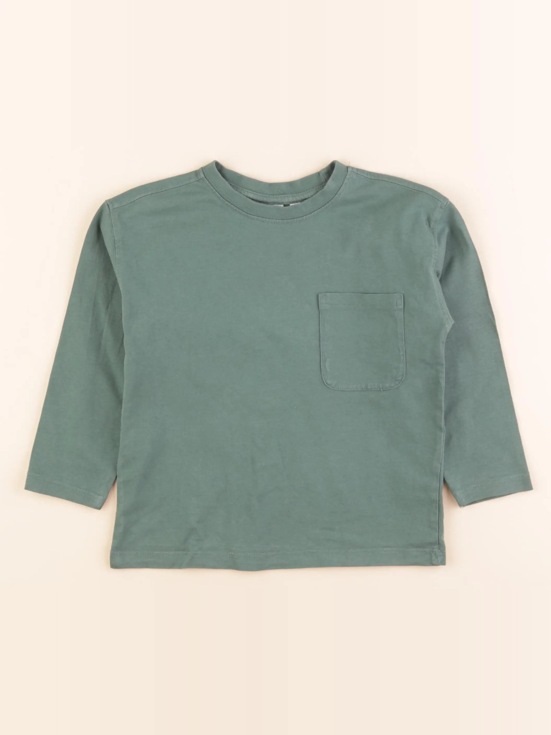 Zara - tee-shirt vert - 3 ans