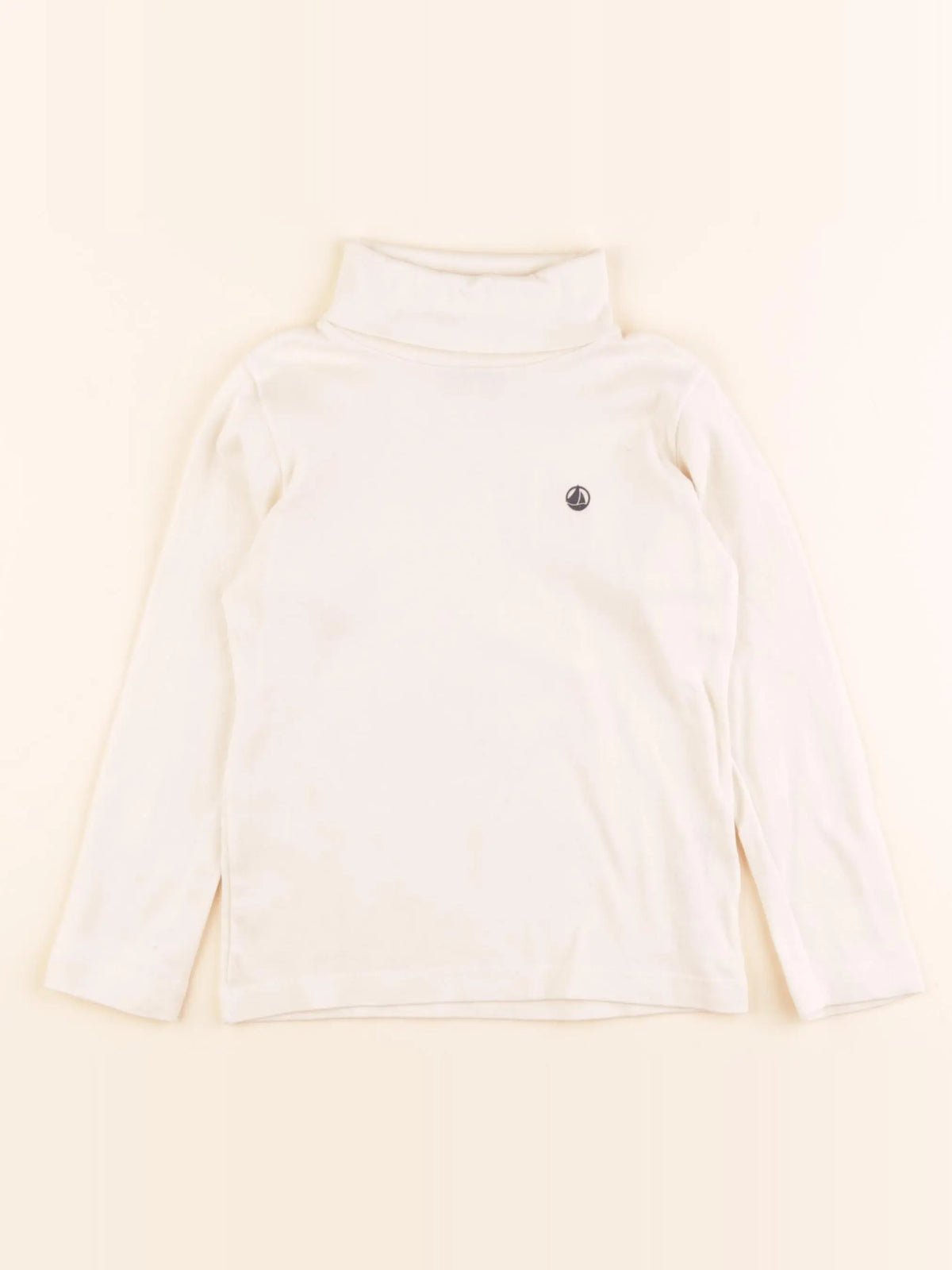 Petit Bateau - sous-pull beige - 4 ans