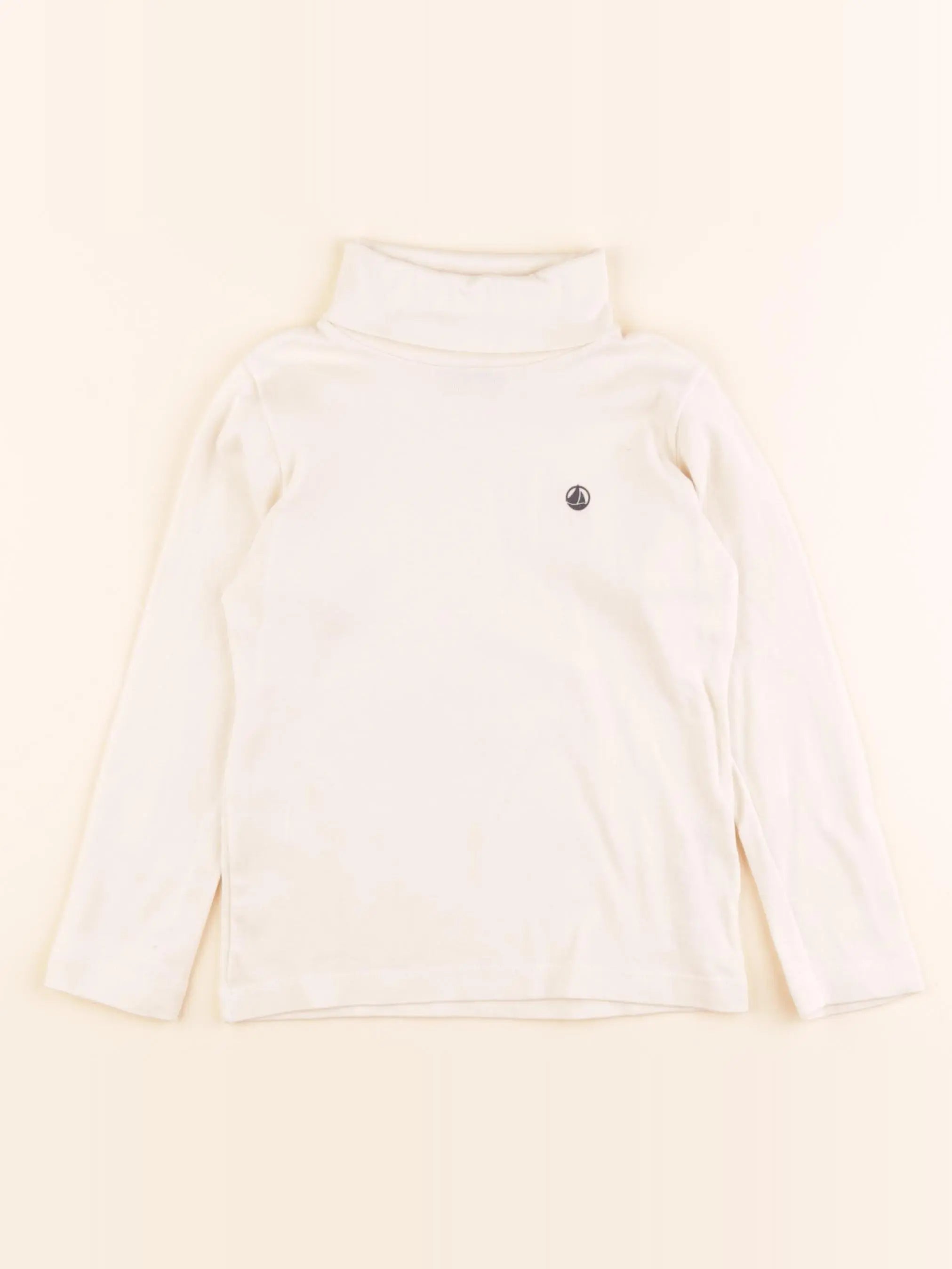 Petit Bateau - sous-pull beige - 4 ans