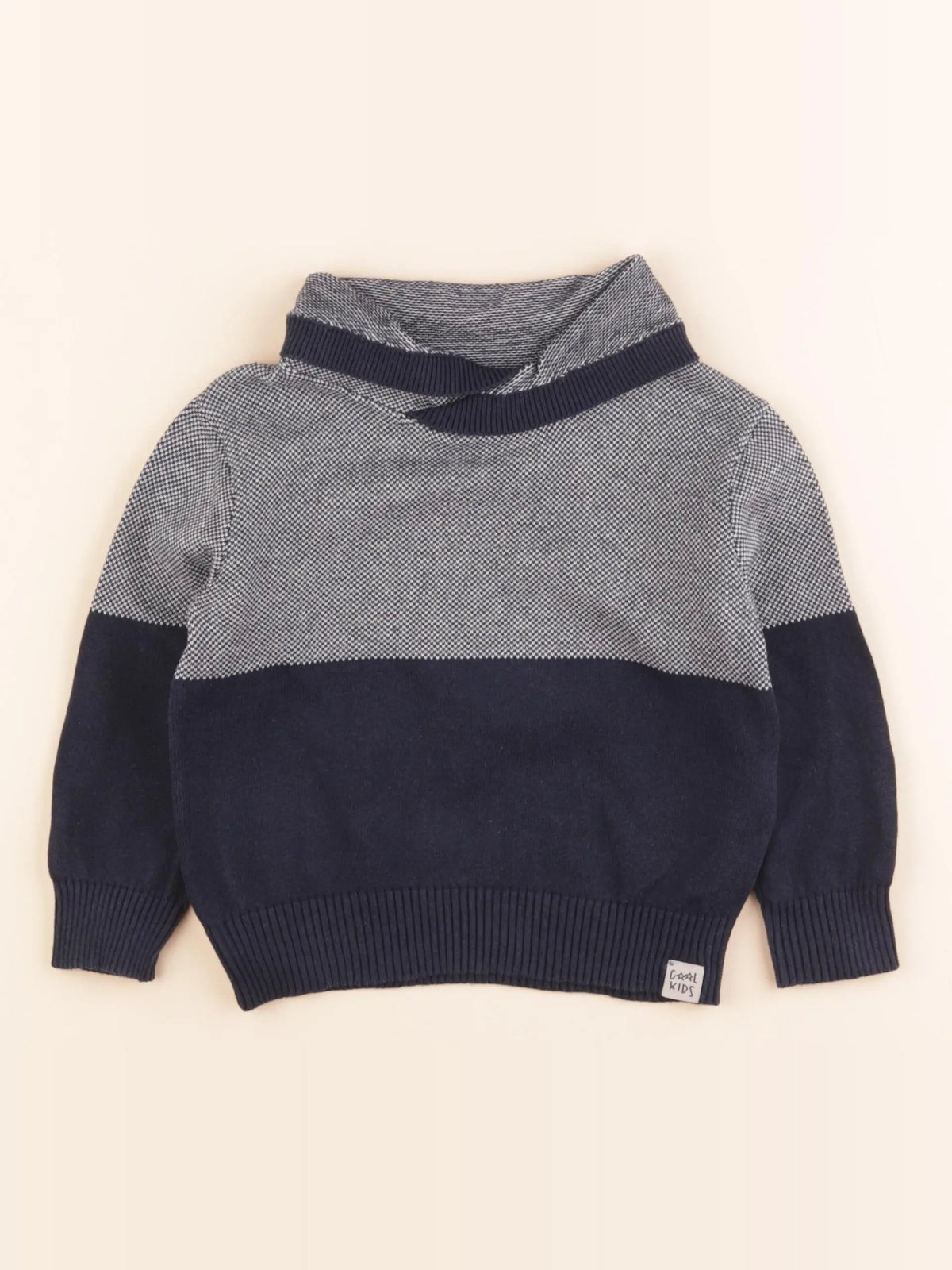 Vertbaudet - pull bleu - 3 ans