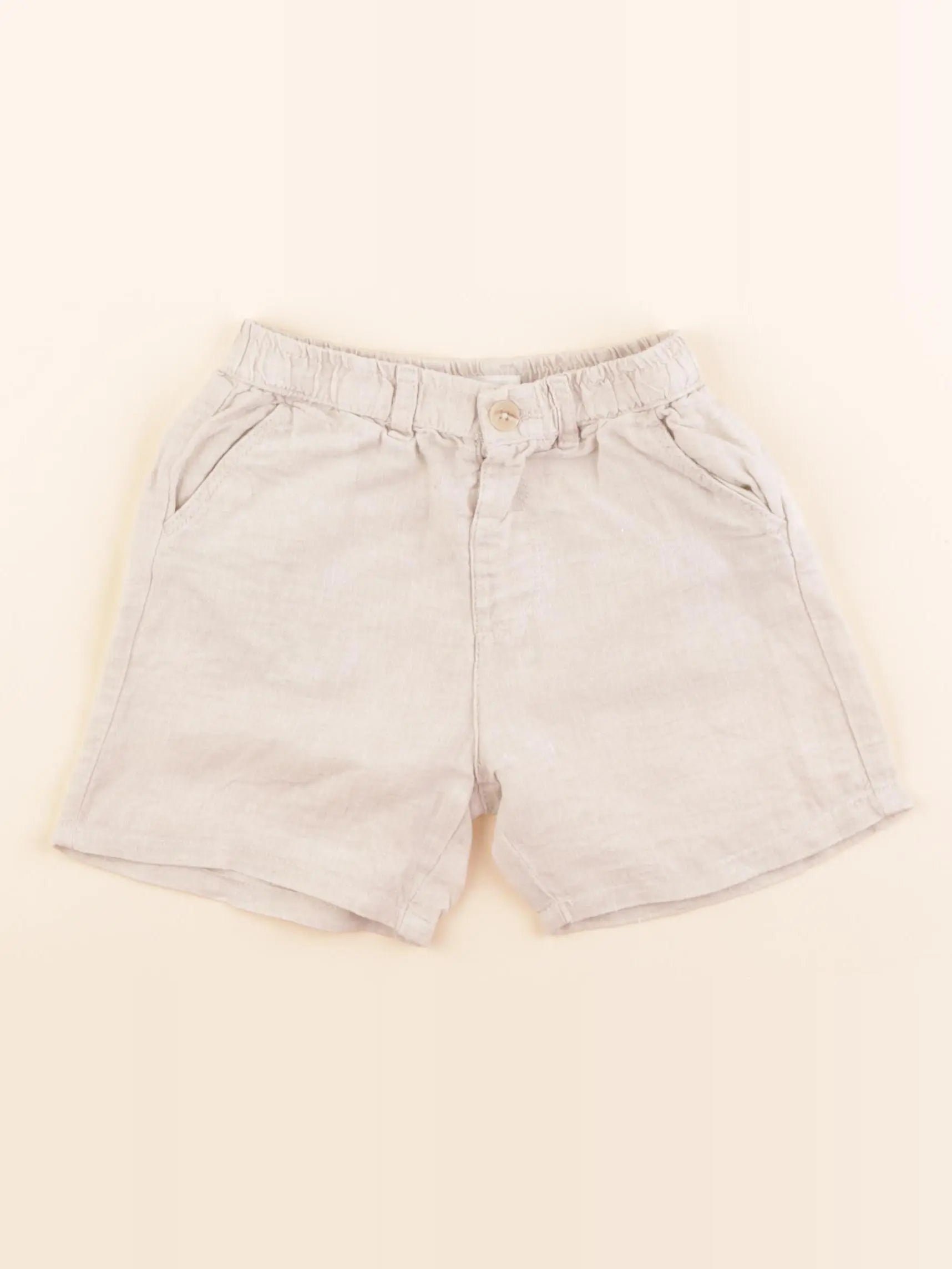 Zara - short beige - 3 ans