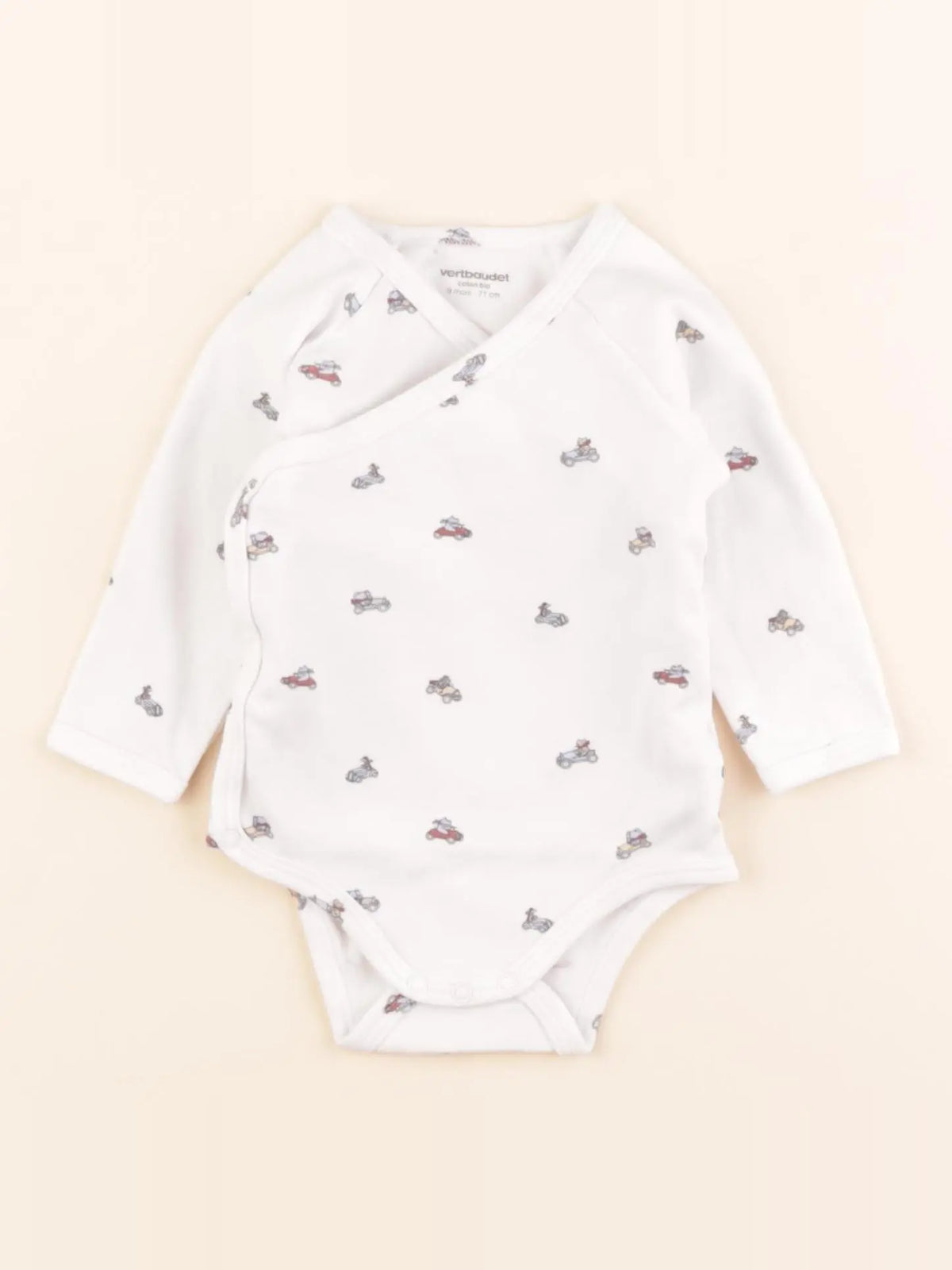 Vertbaudet - body blanc - 9 mois