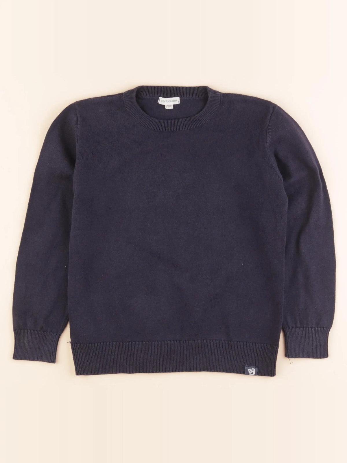 Vertbaudet - pull bleu - 8 ans