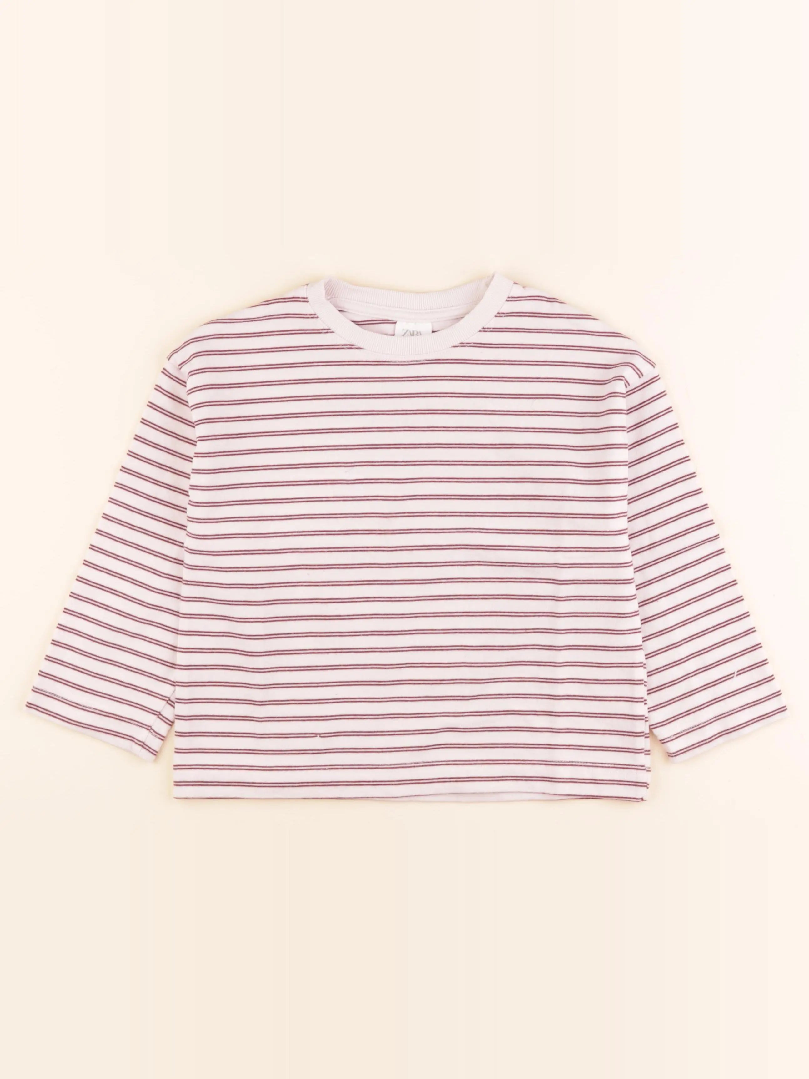 Zara - tee-shirt rose - 6/7 ans