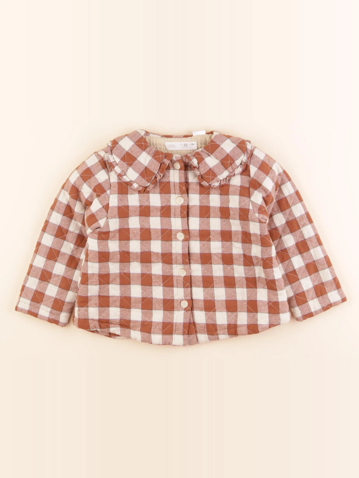 Zara - veste marron - 3/4 ans