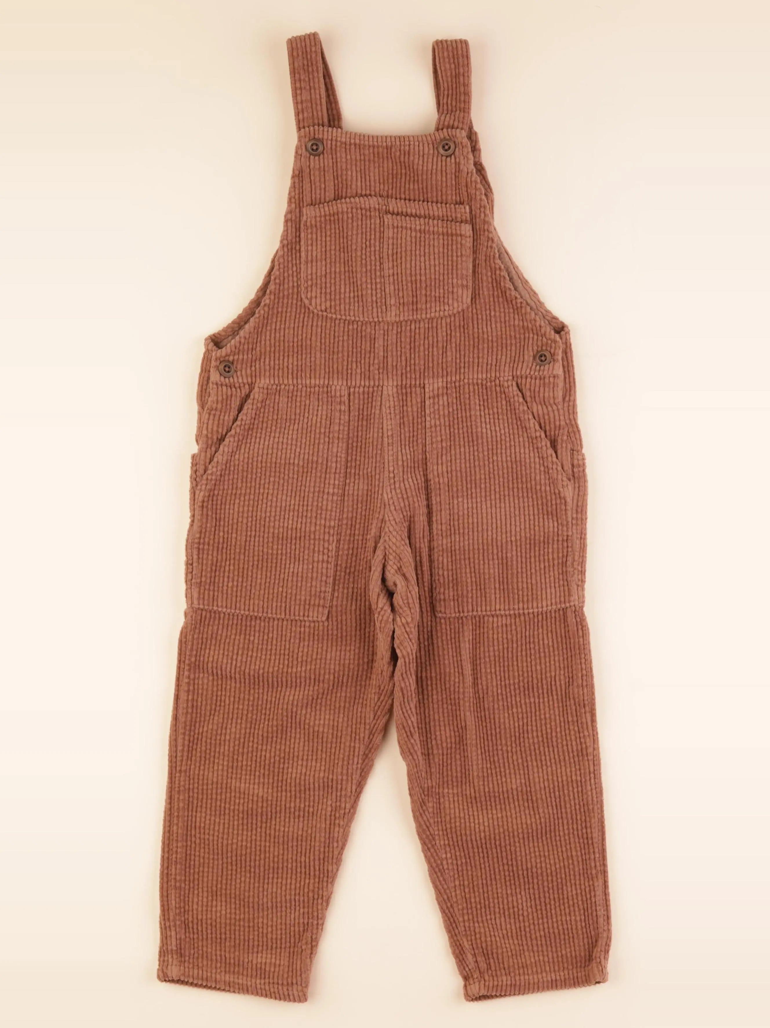 Zara - salopette marron - 4/5 ans
