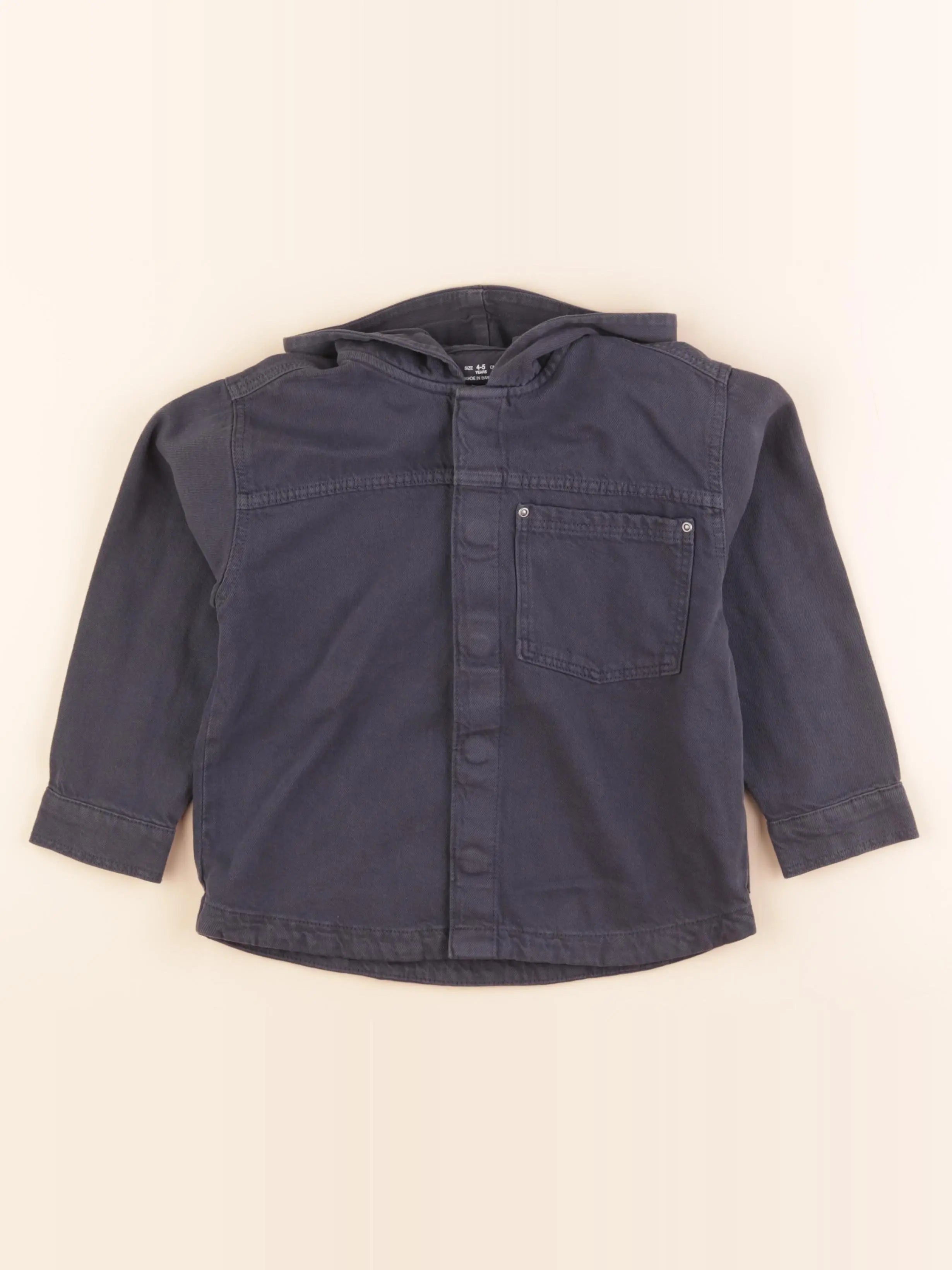 Zara - chemise bleu - 4/5 ans
