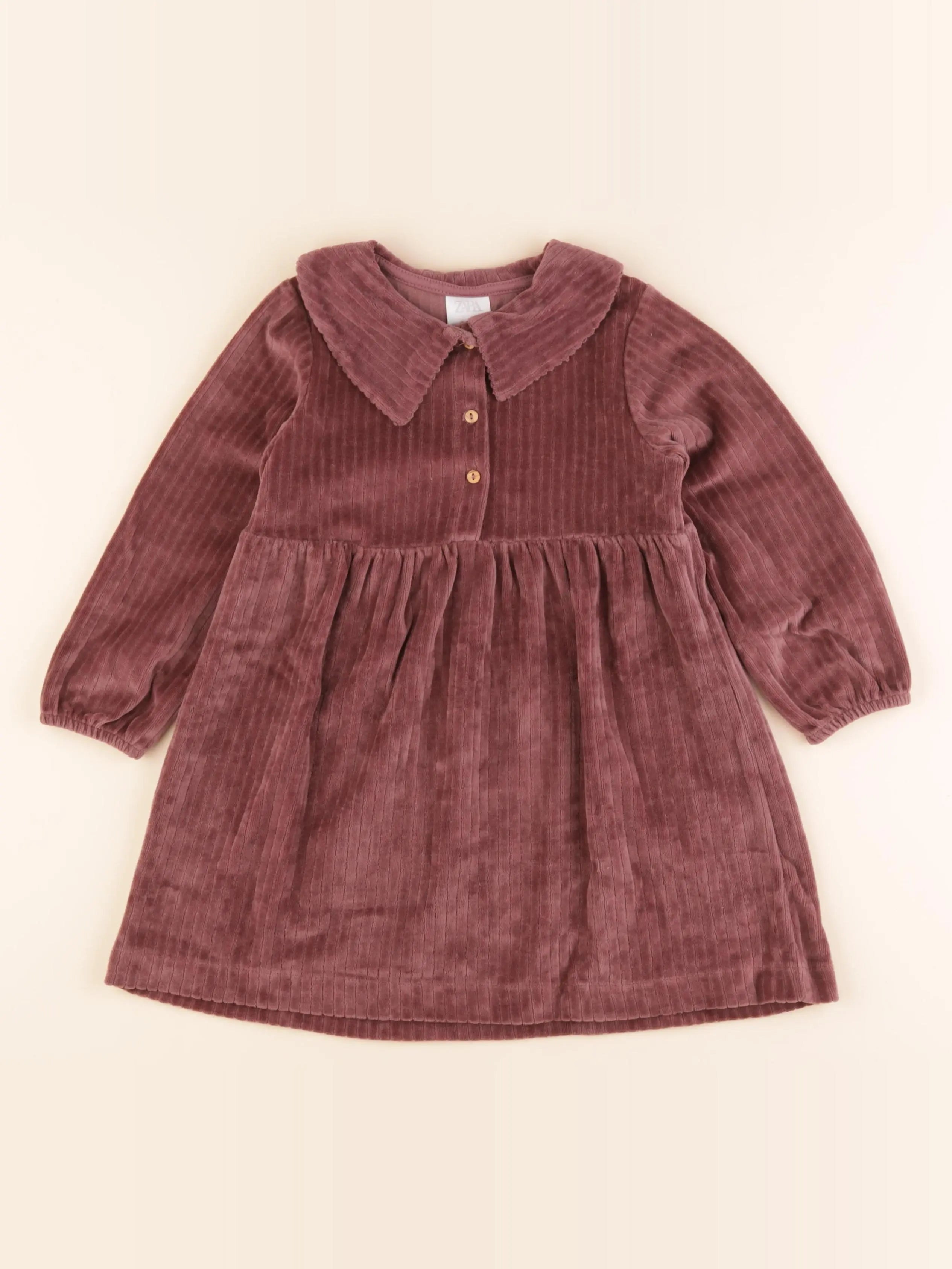 Zara - robe rose - 3/4 ans