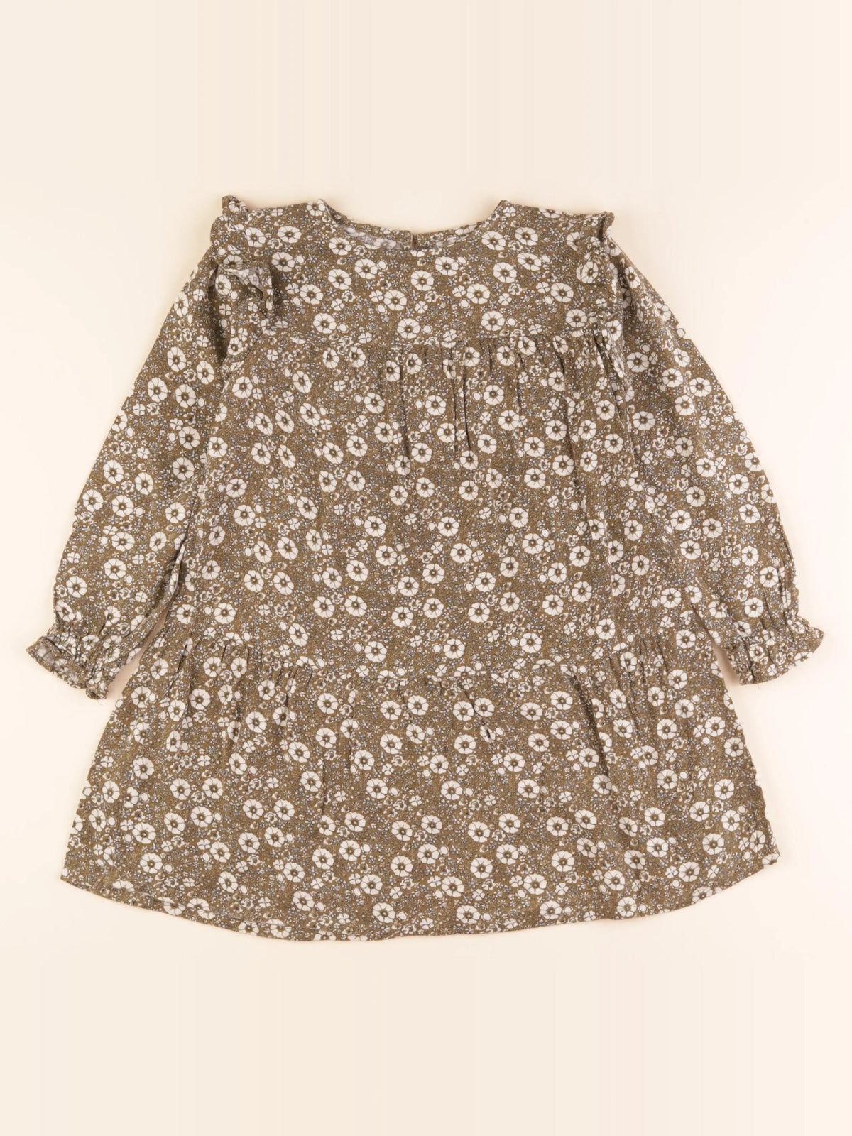 Vertbaudet - robe vert - 5 ans