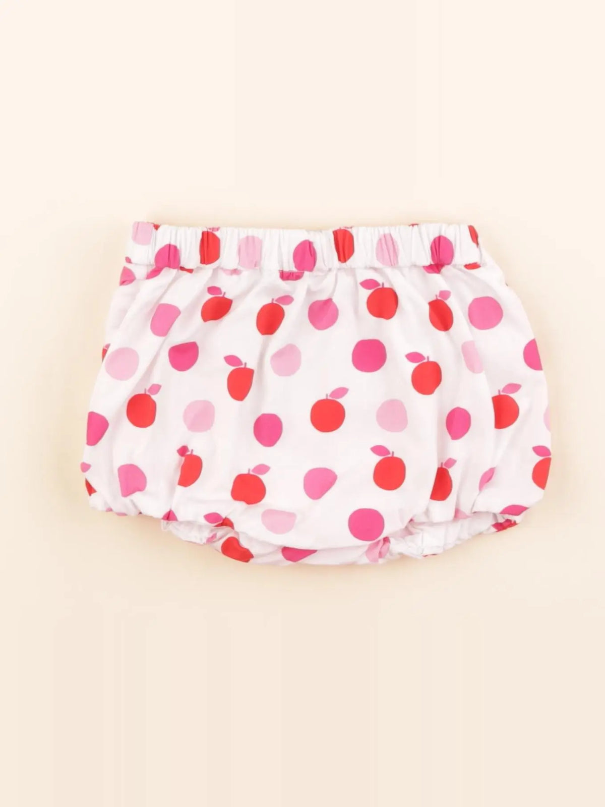 Jacadi - bloomer blanc, rose - 6 mois
