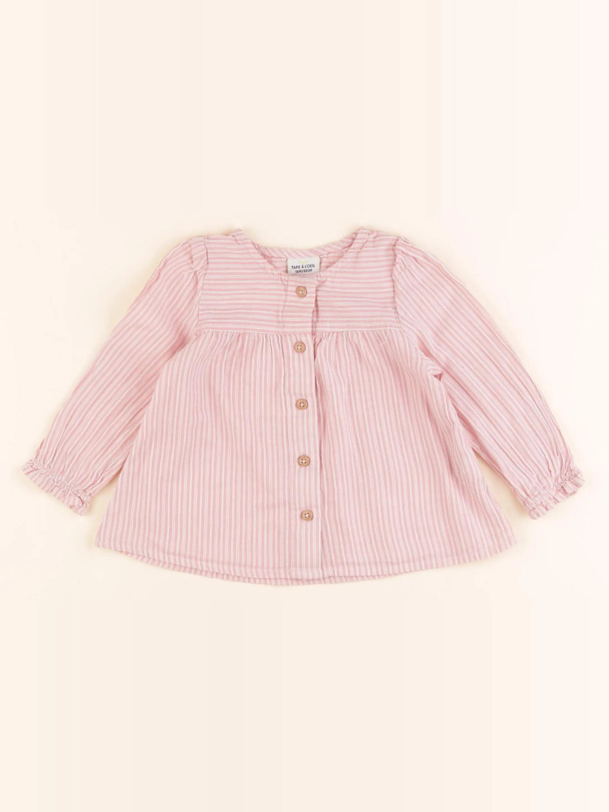 Tape à l'oeil - blouse rose - 18 mois