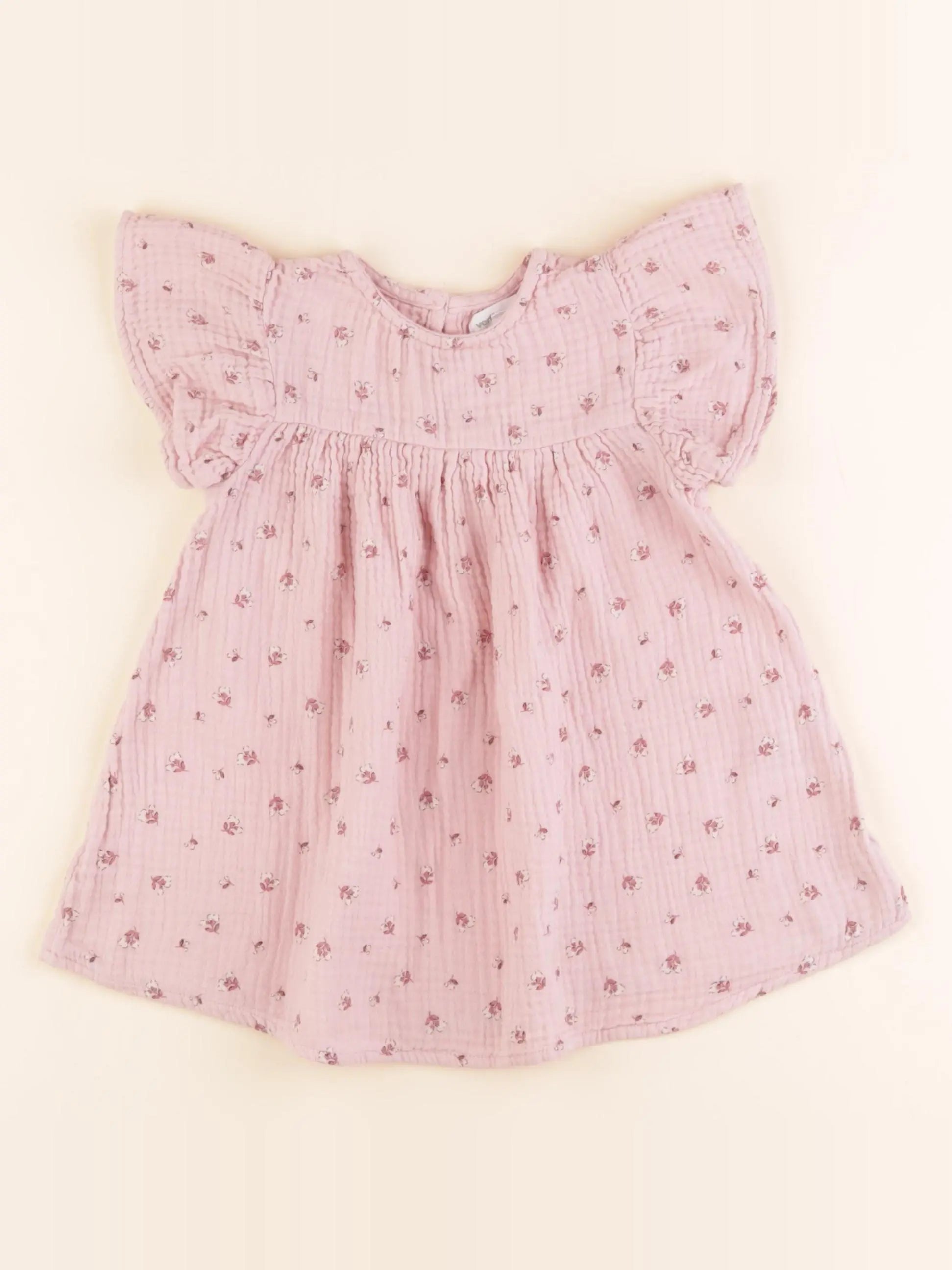 Vertbaudet - robe rose - 2 ans