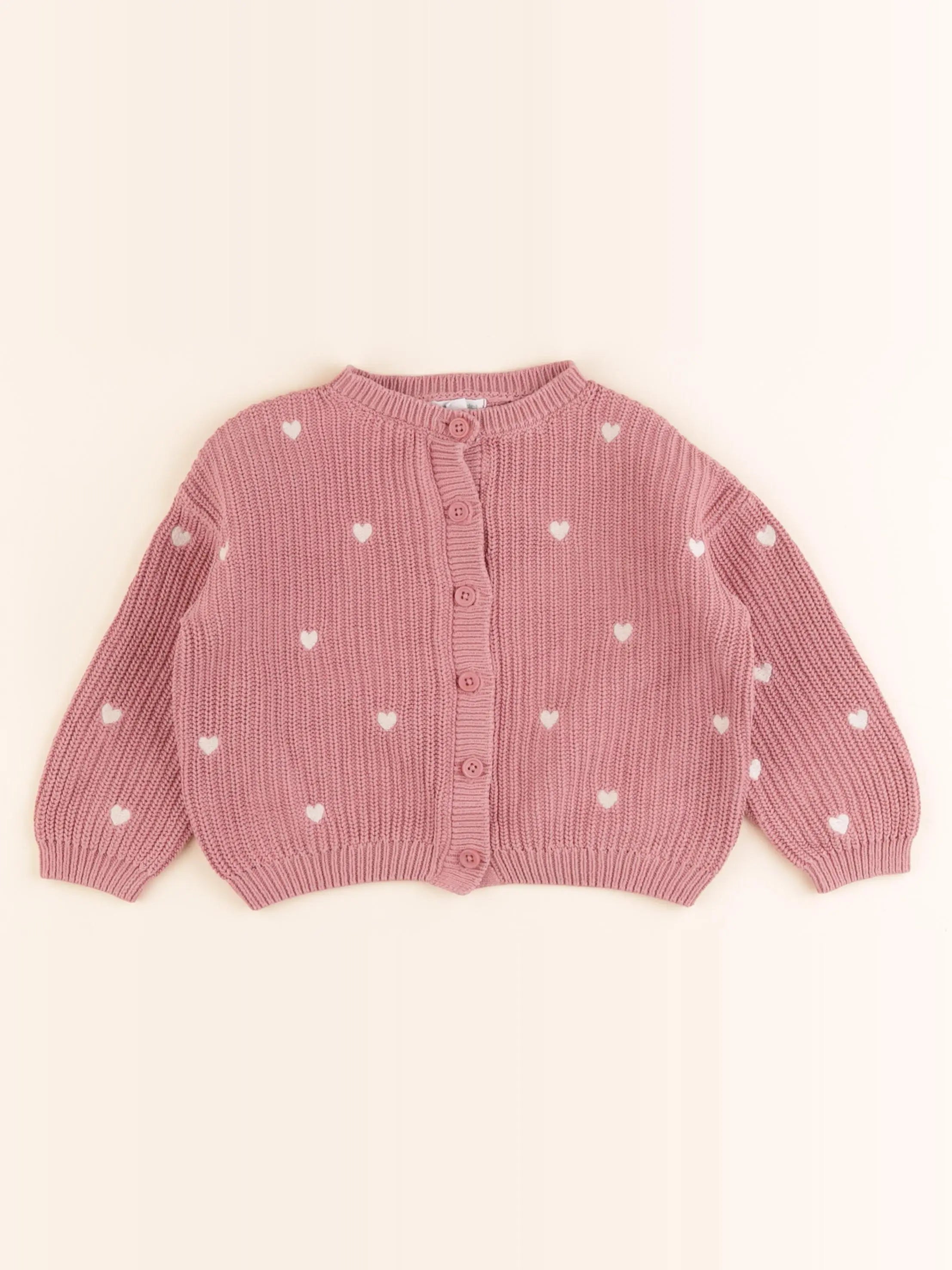 Vertbaudet - gilet rose - 3 ans