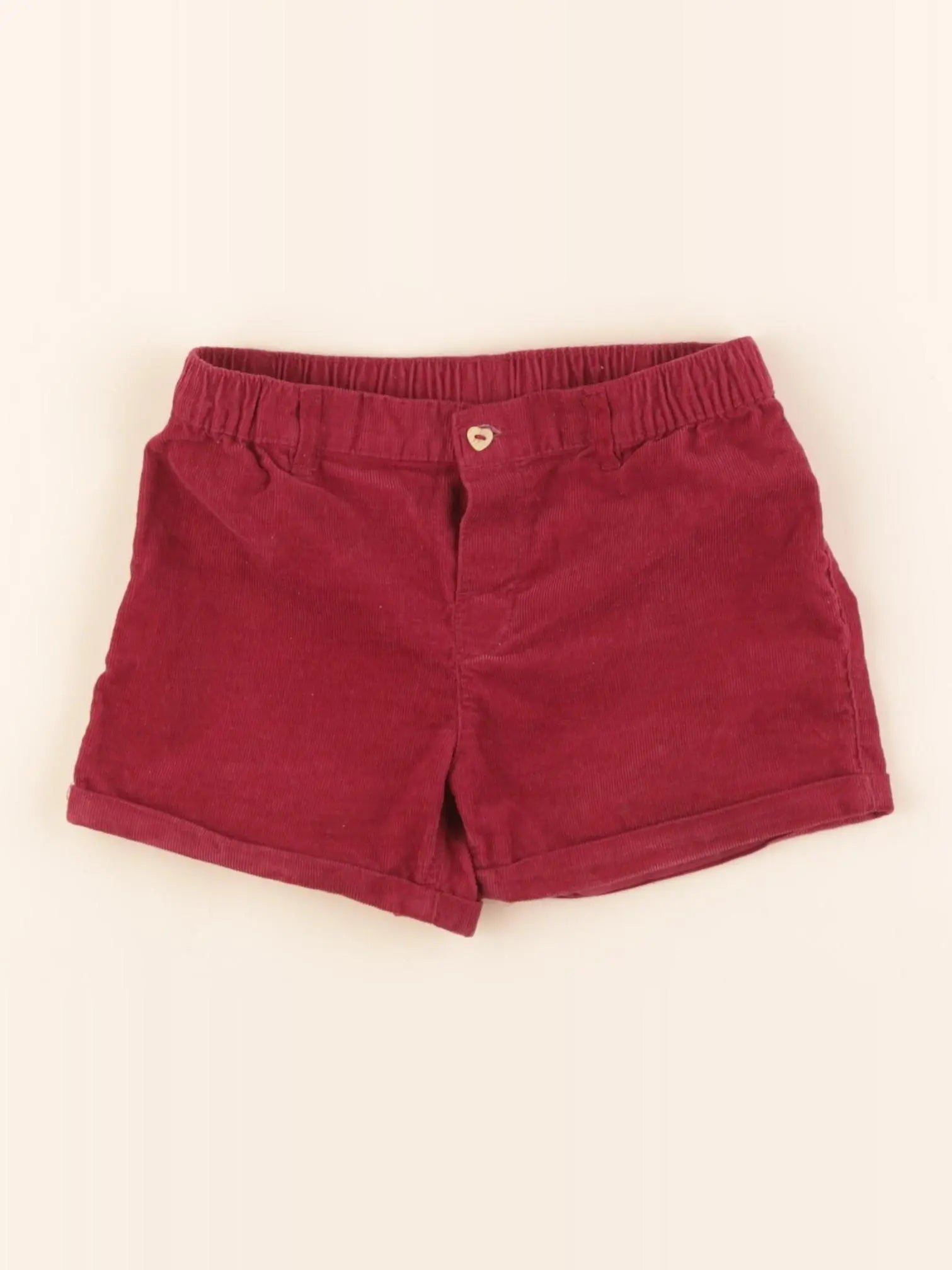 H&M - short rouge - 18/24 mois