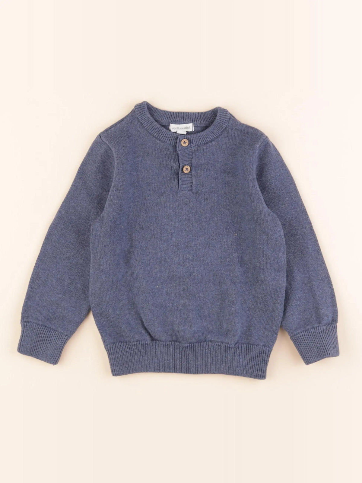 Vertbaudet - pull bleu - 4 ans