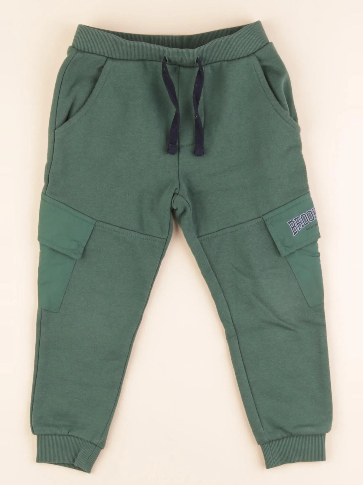Vertbaudet - jogging vert - 4 ans