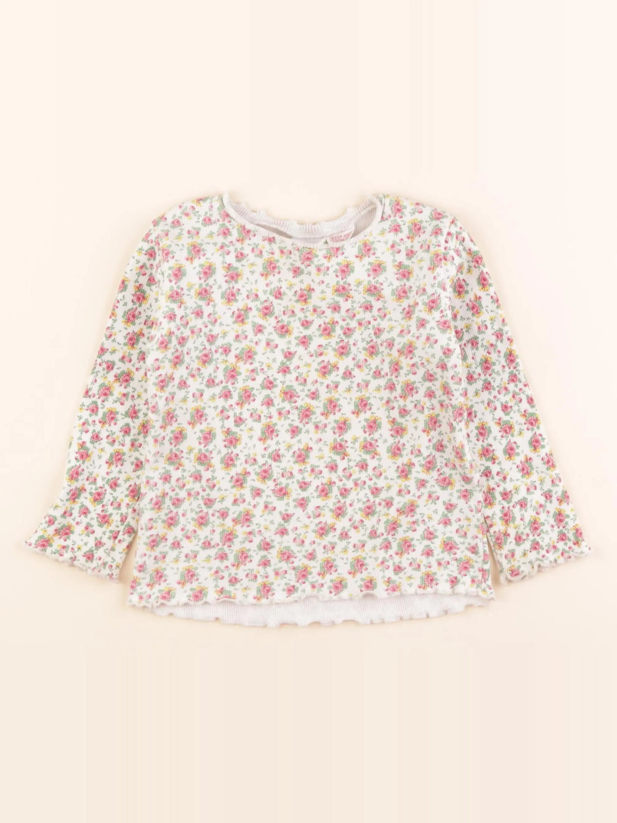 Zara - tee-shirt beige - 18/24 mois