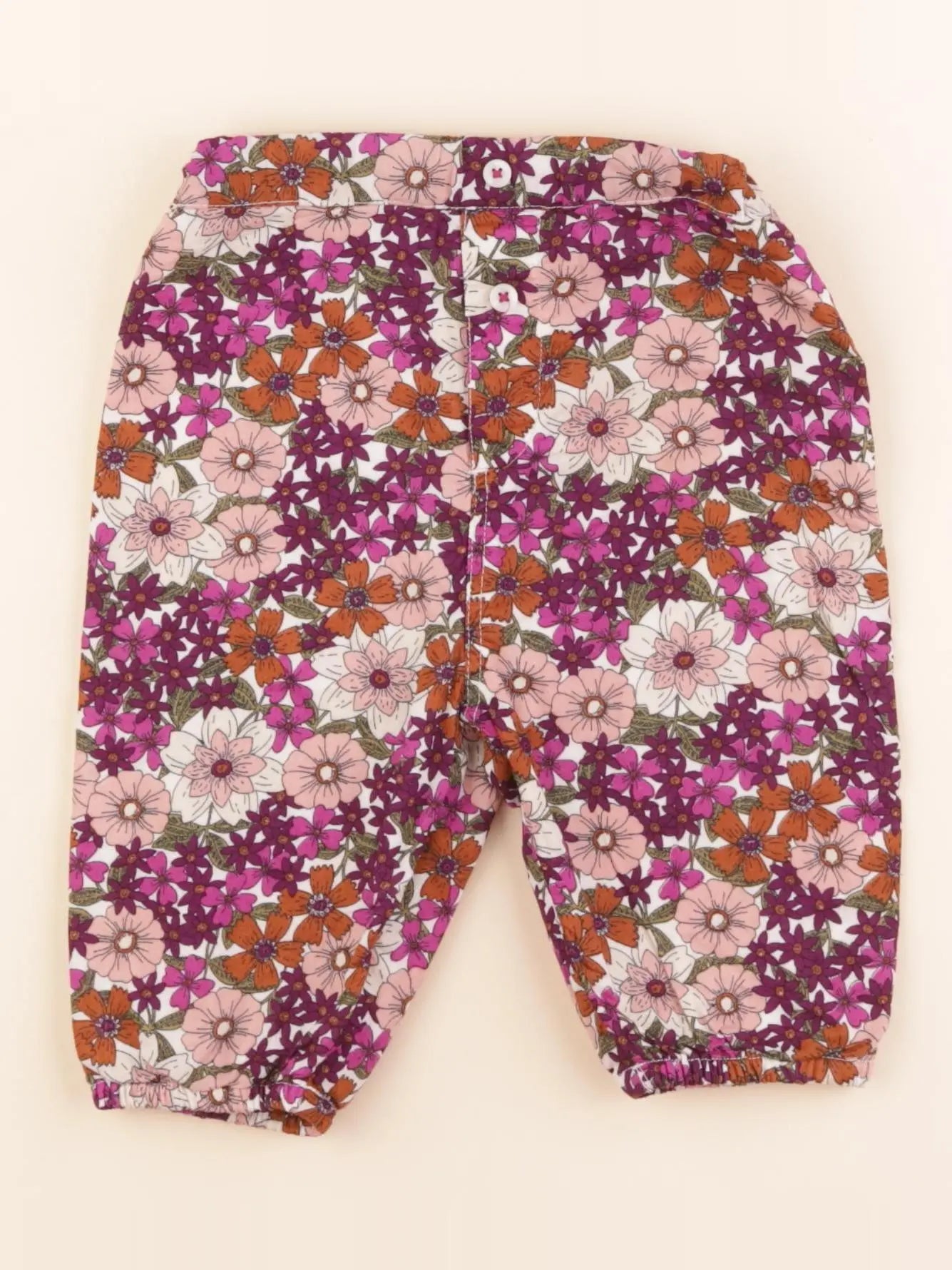 Boutchou - pantalon multicolore - 6 mois
