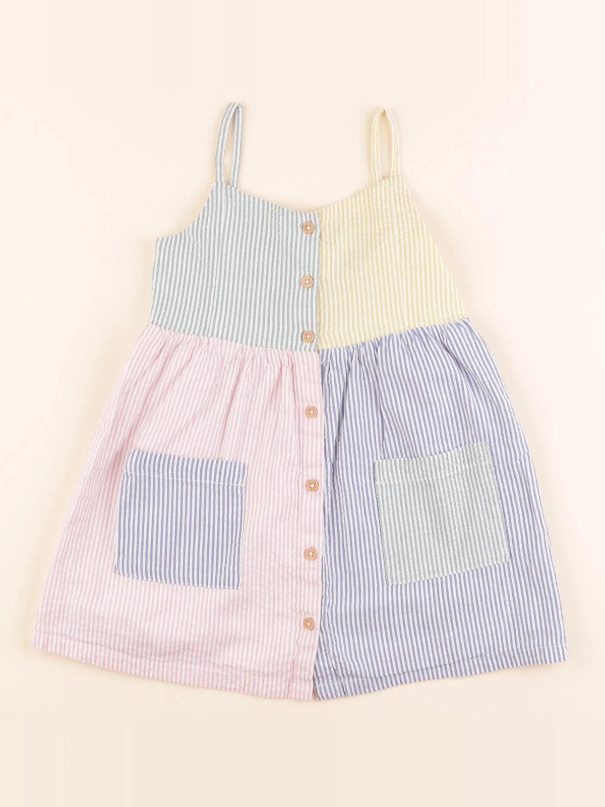 Boutchou - robe multicolore - 24 mois