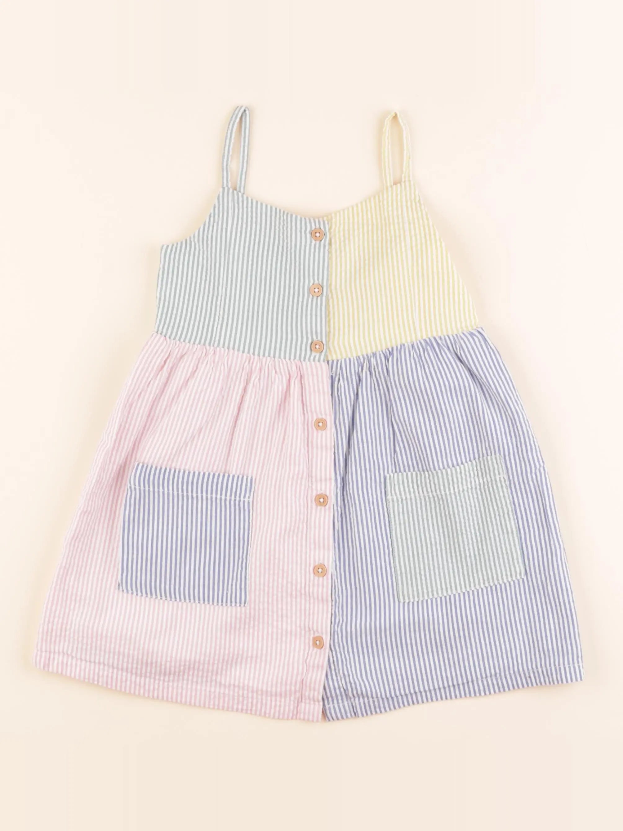 Boutchou - robe multicolore - 24 mois