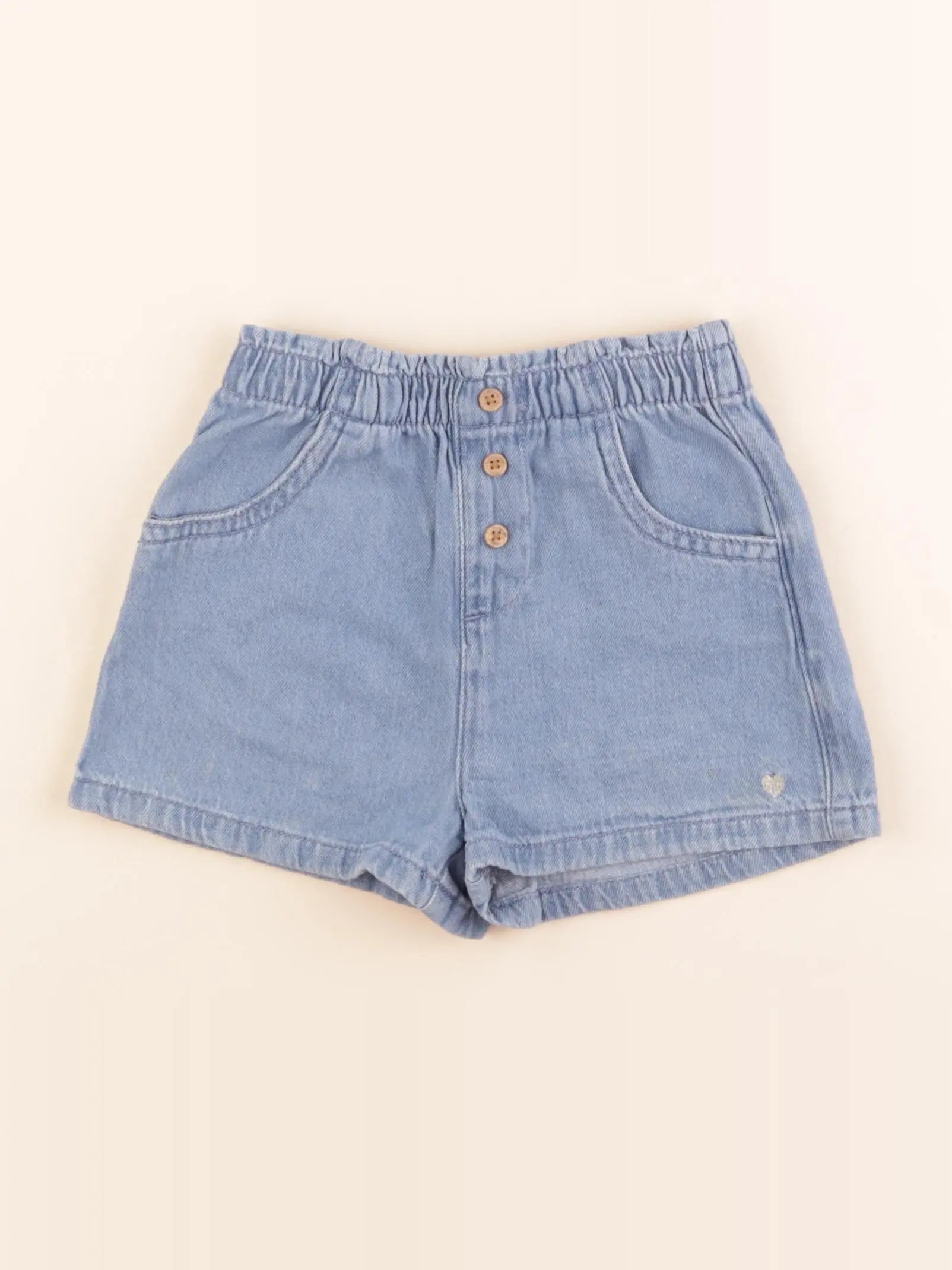 Vertbaudet - short bleu - 4 ans