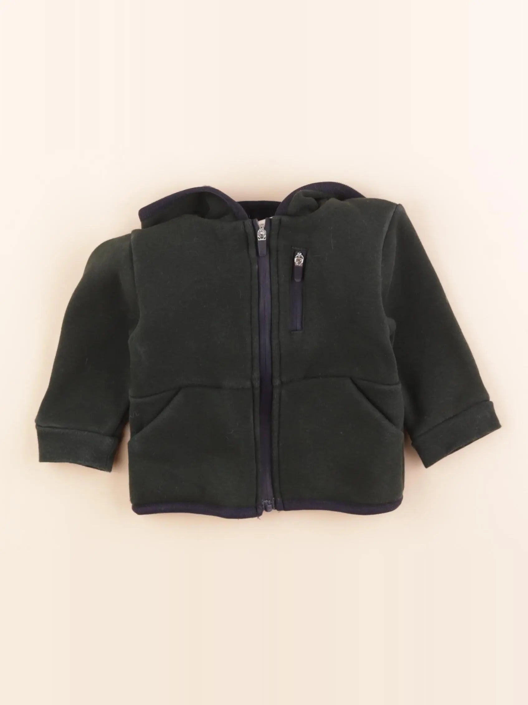Jacadi - gilet vert - 6 mois