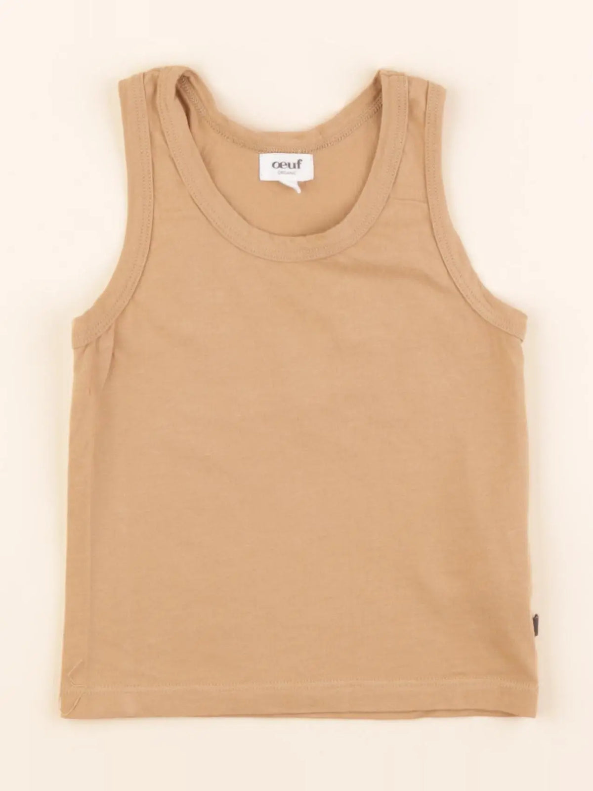 Oeuf NYC - débardeur beige - 2/3 ans